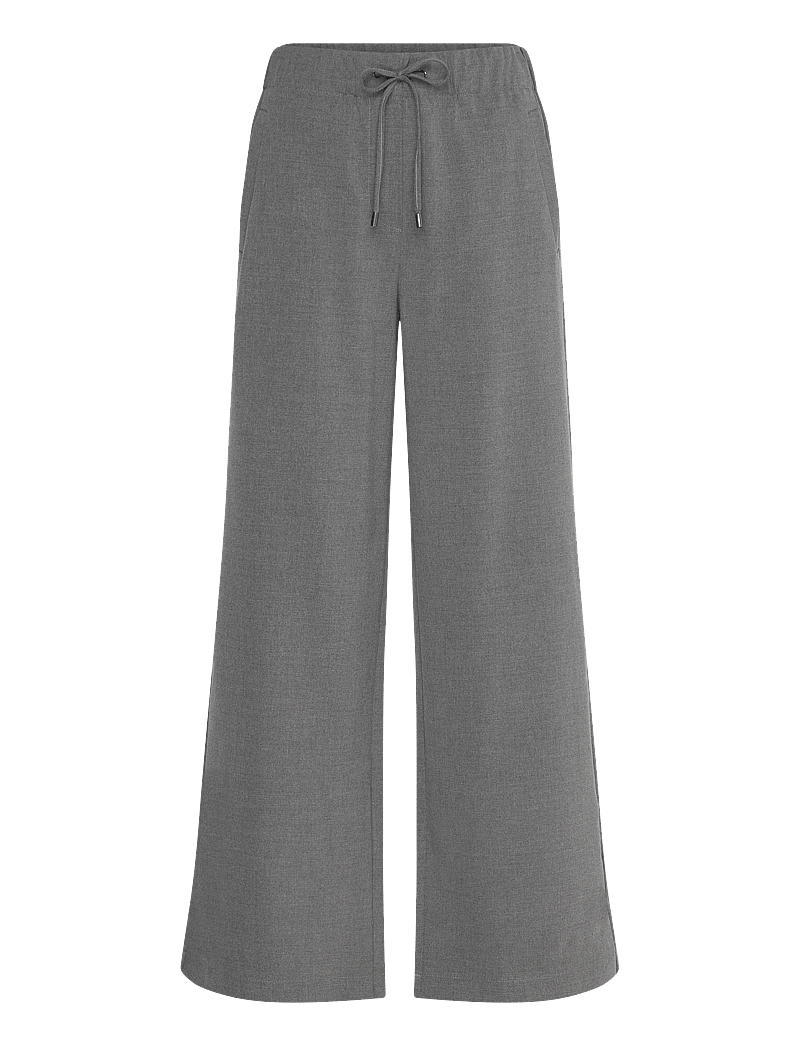 FREE/QUENT - FQTARMA-PANTS - dark grey melange - 0