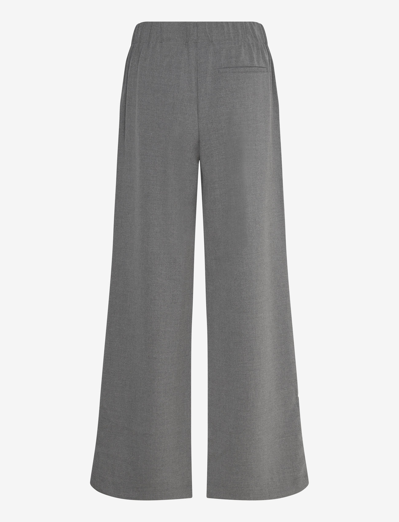 FREE/QUENT - FQTARMA-PANTS - hosen mit weitem bein - dark grey melange - 1