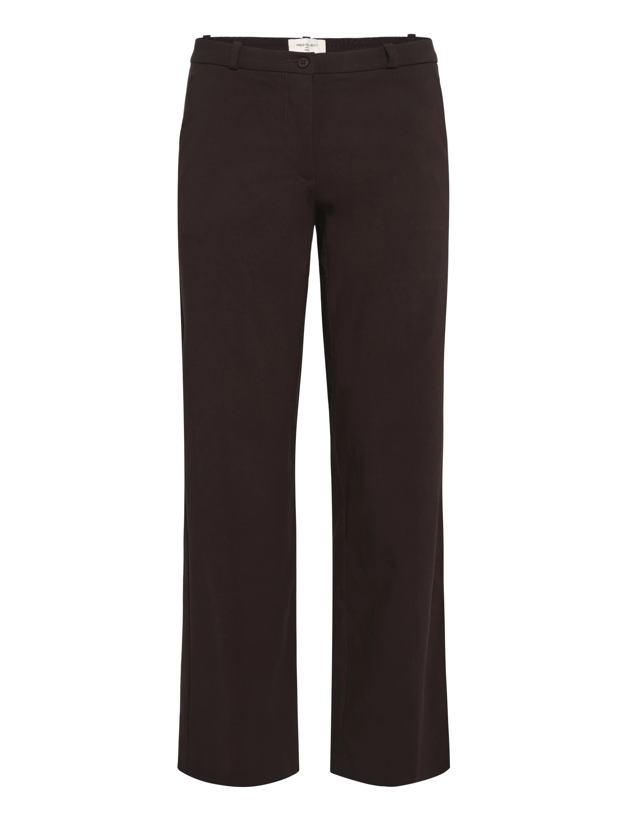 FREE/QUENT - FQSOLVEJ-PANTS - wide leg trousers - mole - 1
