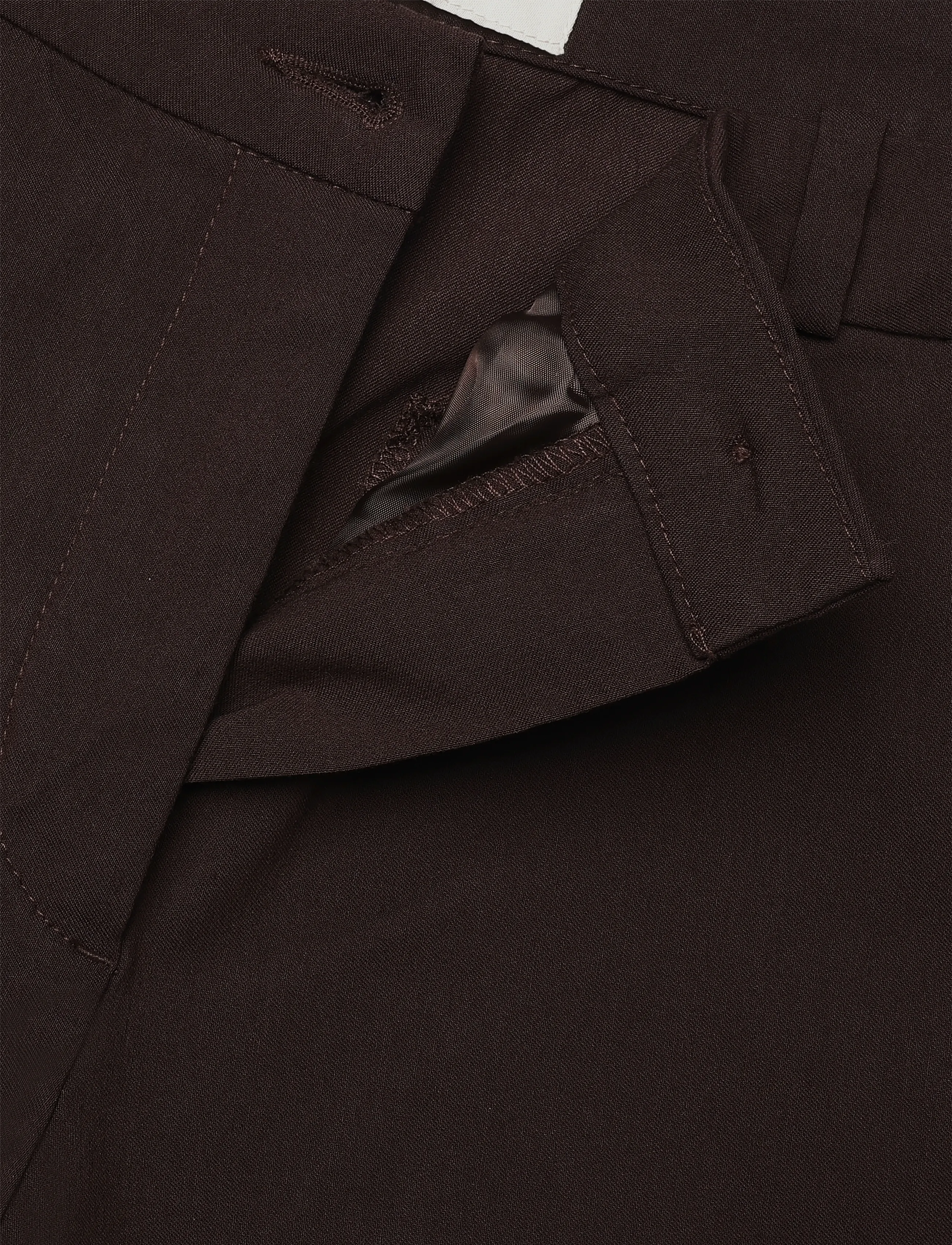 FREE/QUENT - FQSOLVEJ-PANTS - wide leg trousers - mole - 5