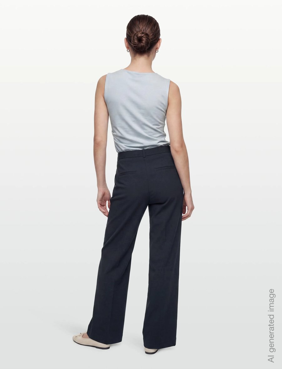 FREE/QUENT - FQSOLVEJ-PANTS - laia säärega püksid - salute - 4