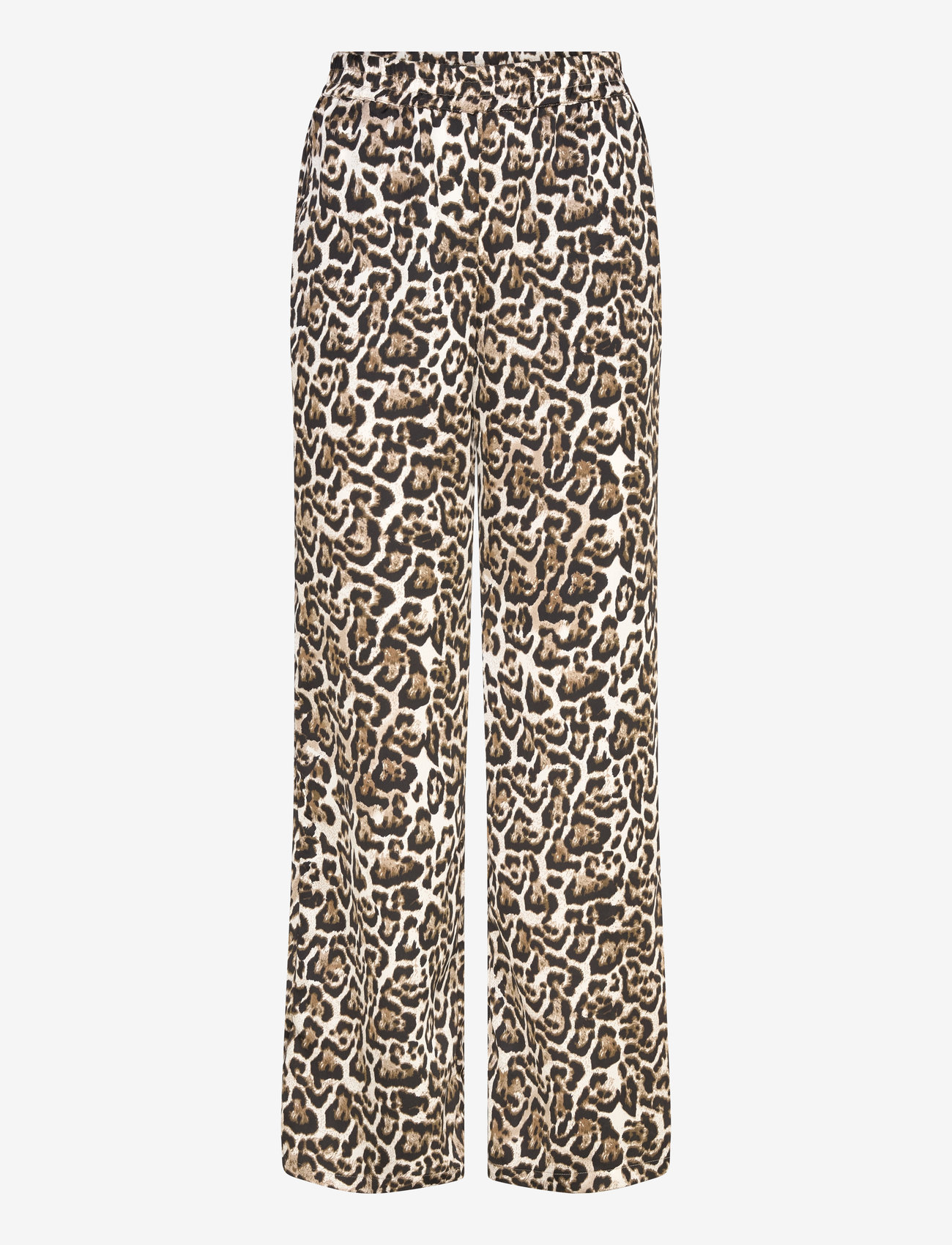 FREE/QUENT - FQSAMY-PANTS - leveälahkeiset housut - rainy day w. silver mink - 1