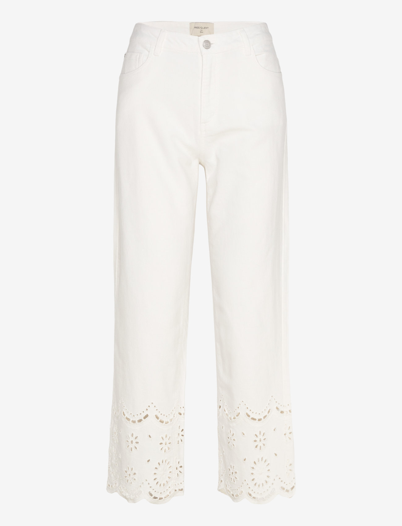 FREE/QUENT - Pants from Freequent in a lovely twill material. The pants are a classic 5-pocke - culottes - star off-white - 0