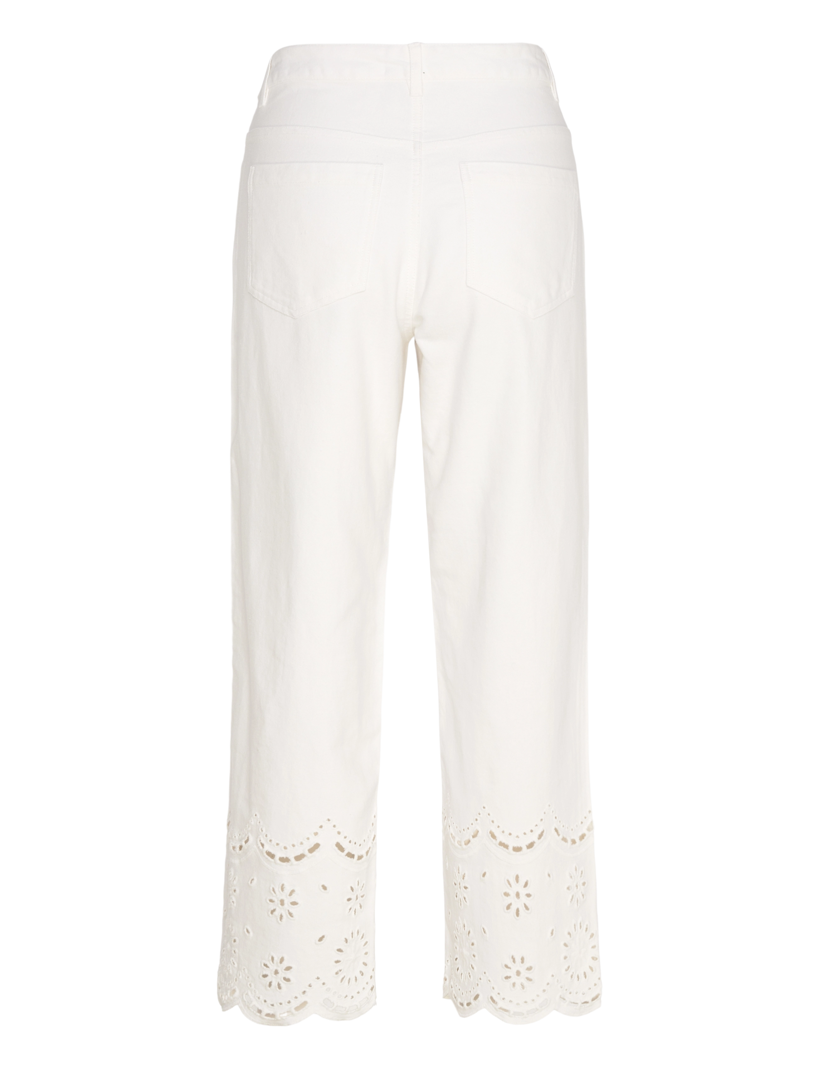 FREE/QUENT - Pants from Freequent in a lovely twill material. The pants are a classic 5-pocke - star off-white - 1