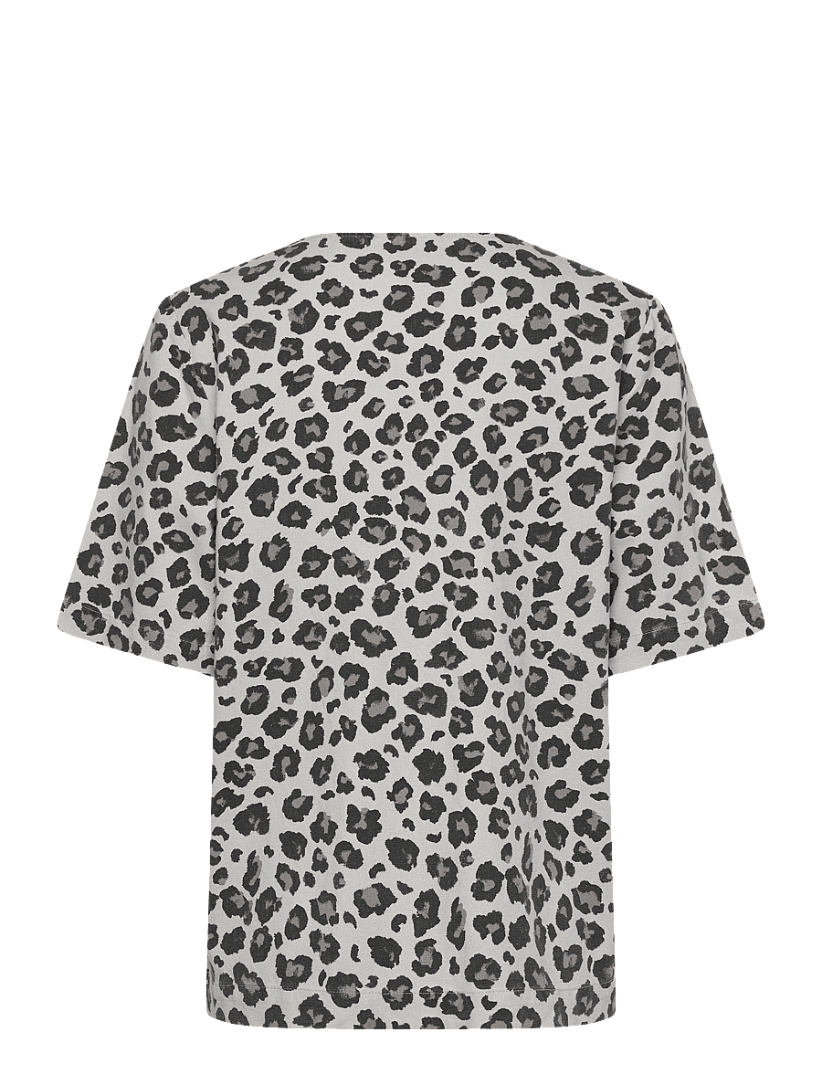 FREE/QUENT - Blouse - t-shirts - high-rise w. black - 2