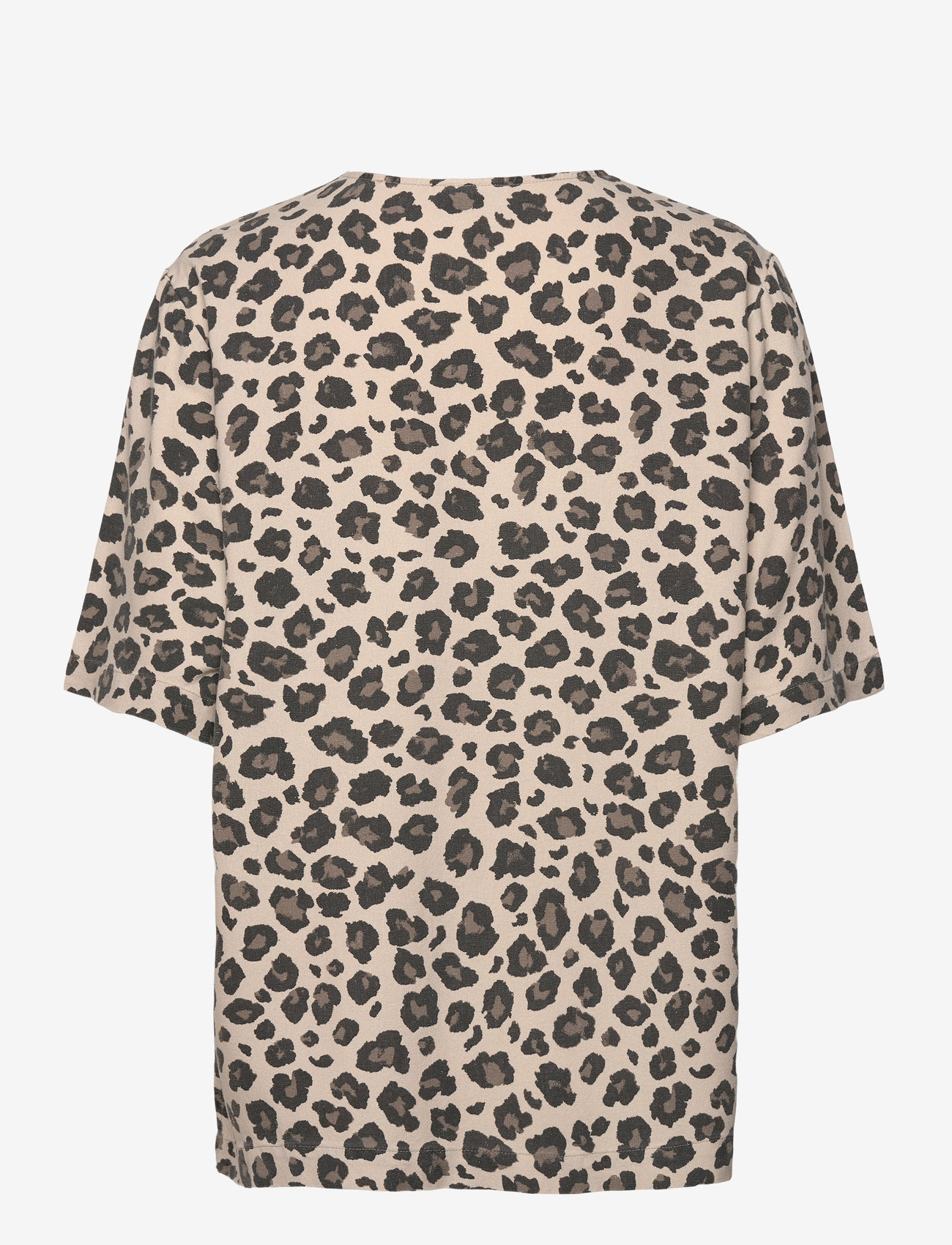 FREE/QUENT - Blouse  - sügisesed riided - sand melange w. black - 2