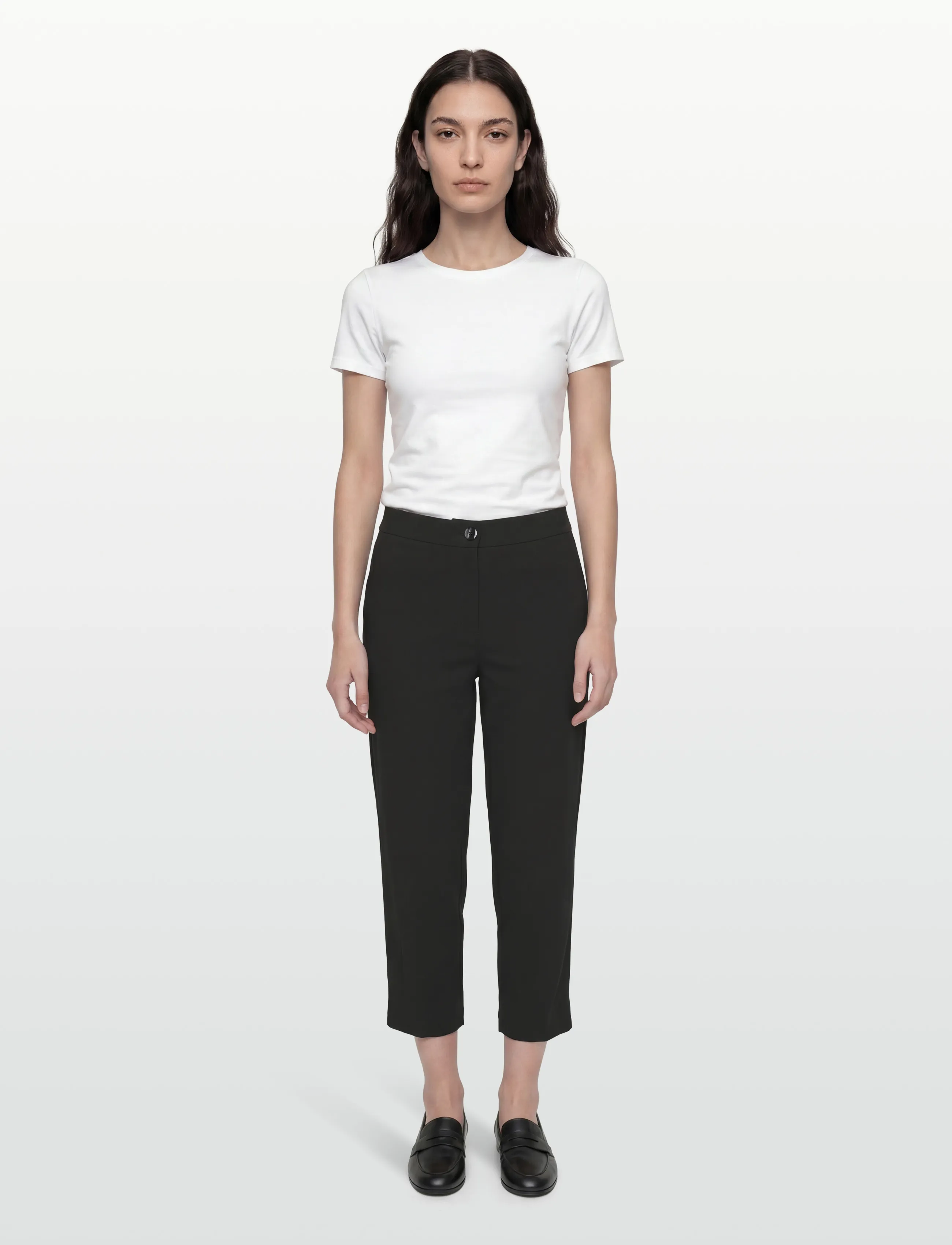 FREE/QUENT Fqswift-Pants, XXL, Black, Bukser > Capri-Bukser, Dame