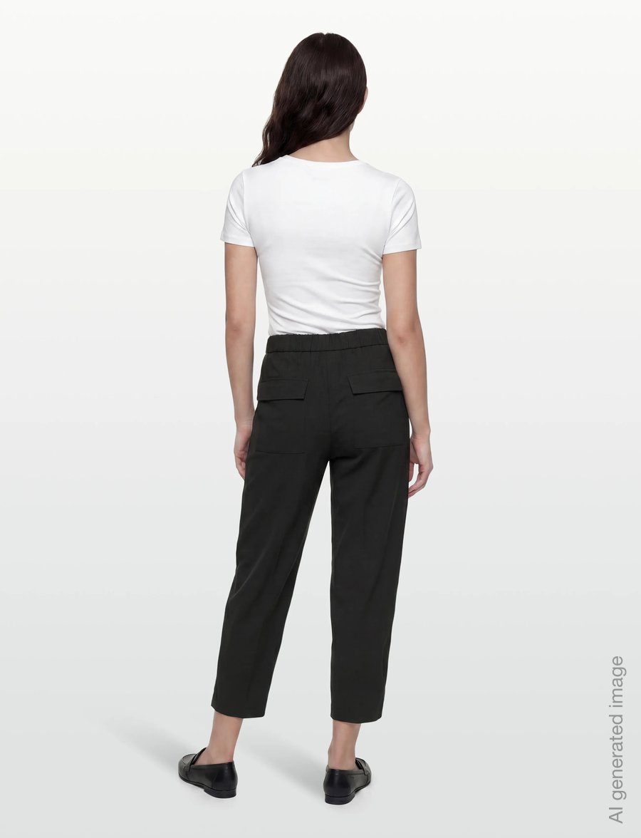FREE/QUENT - FQSWIFT-PANTS - capri bukser - black - 4