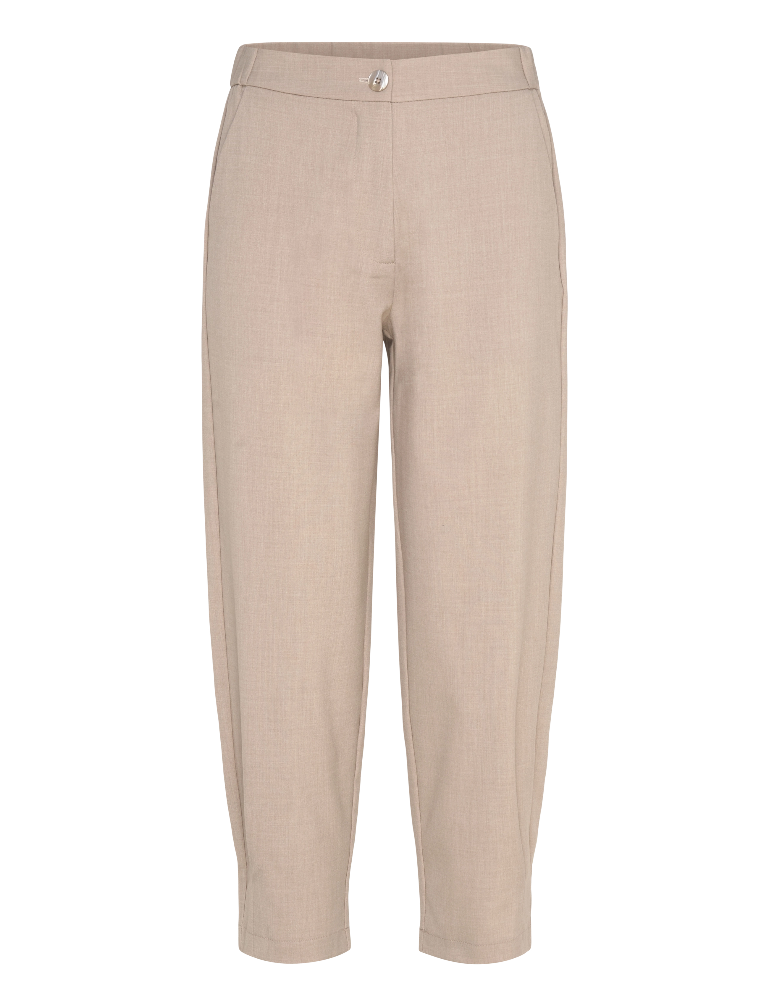 FREE/QUENT FQSWIFT-PANTS - Tøj - SIMPLY TAUPE MEL. / beige