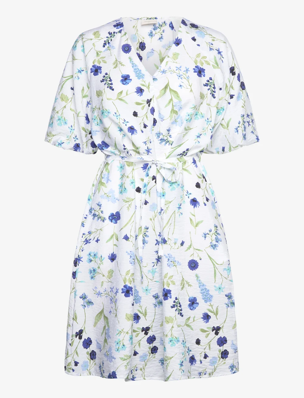 FREE/QUENT - Dress - konfirmation - brilliant white w deep ultrama - 0