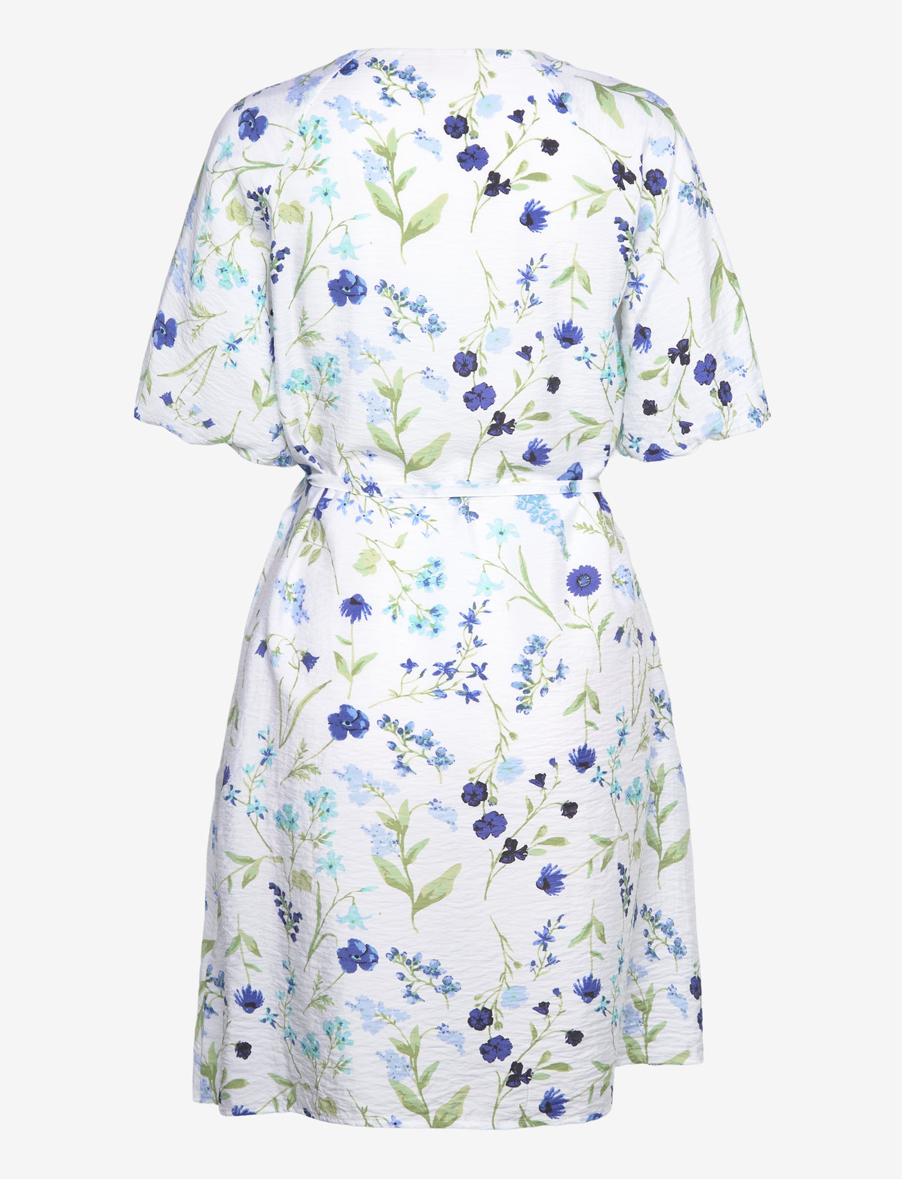 FREE/QUENT - Dress  - summer dresses - brilliant white w deep ultrama - 1