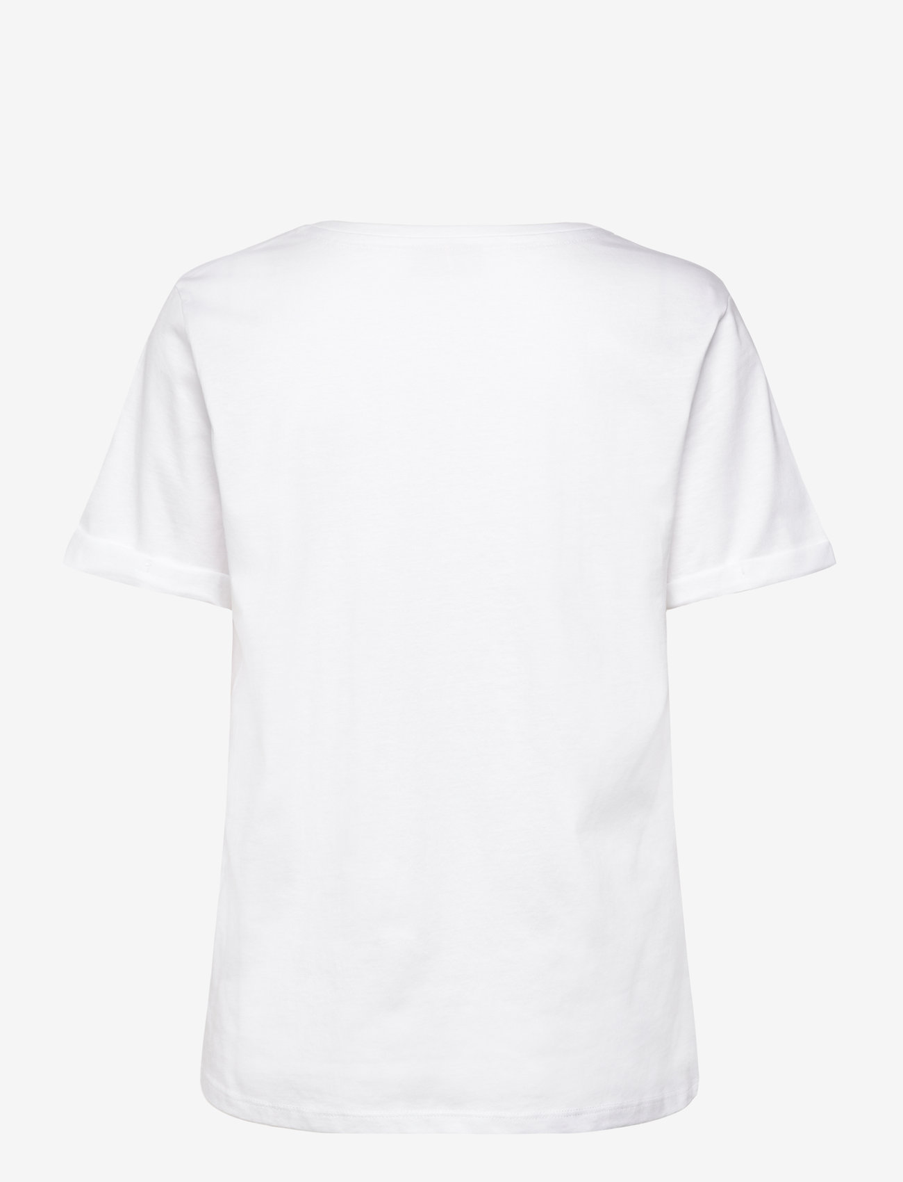 FREE/QUENT - T-shirt - herbstliche kleidung - brilliant white - 1