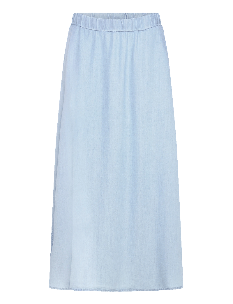 FREE/QUENT - FQCARLY-SKIRT - midiseelikud - light blue denim - 0
