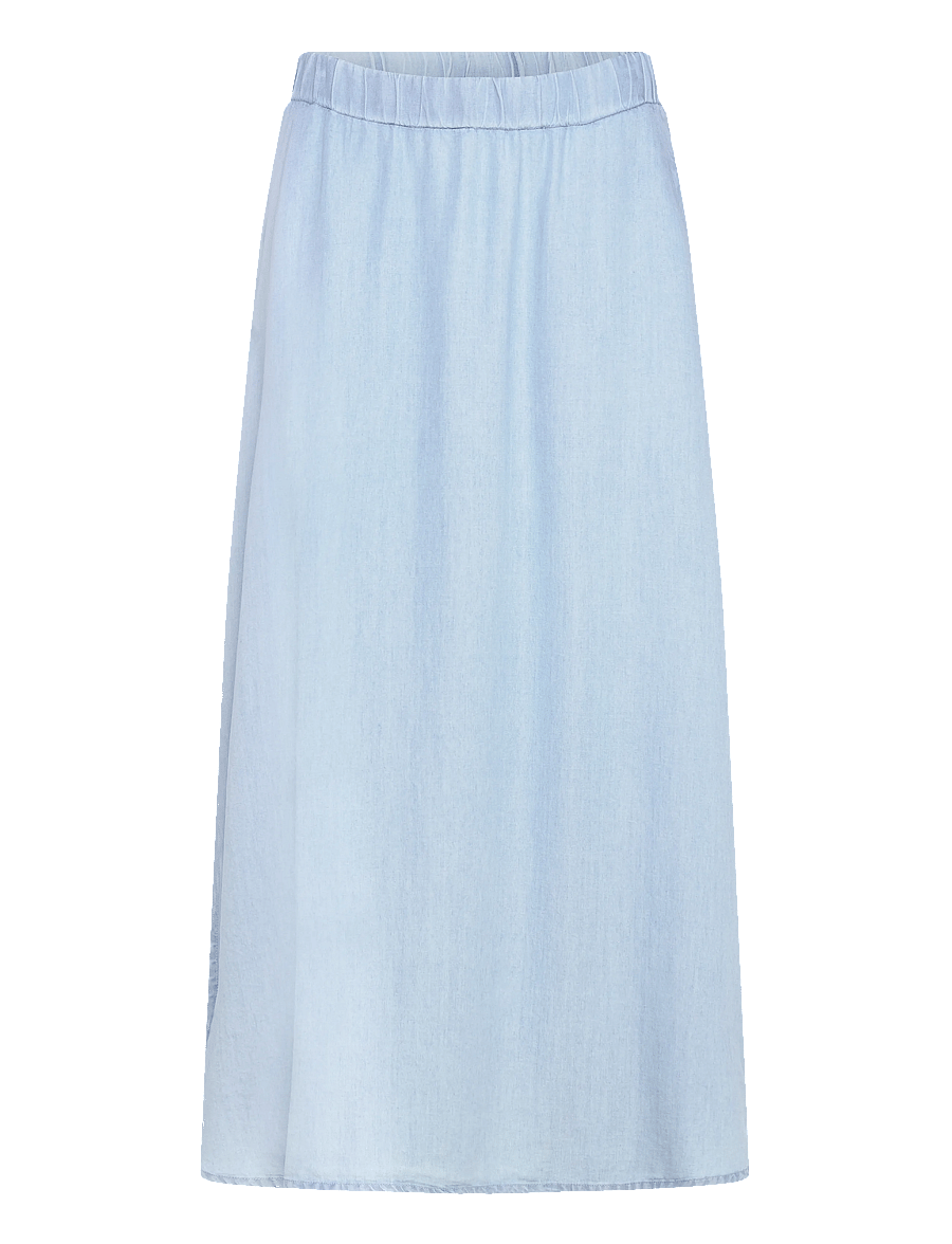 FREE/QUENT - FQCARLY-SKIRT - midi skirts - light blue denim - 0