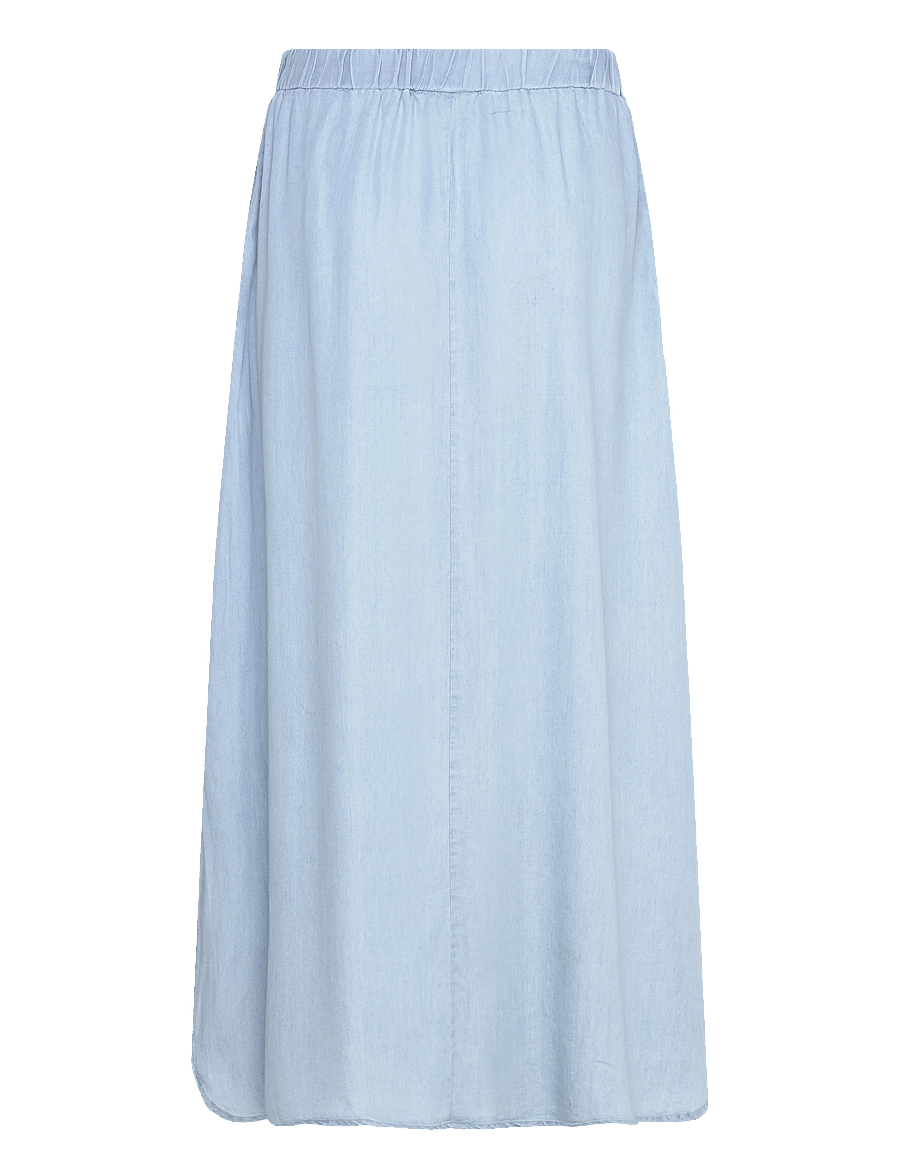 FREE/QUENT - FQCARLY-SKIRT - midi skirts - light blue denim - 1