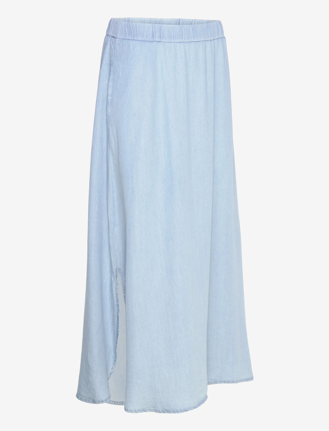 FREE/QUENT - FQCARLY-SKIRT - midiseelikud - light blue denim - 2
