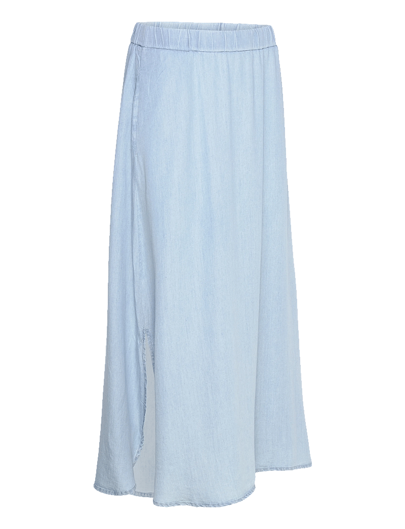 FREE/QUENT - FQCARLY-SKIRT - midiseelikud - light blue denim - 2
