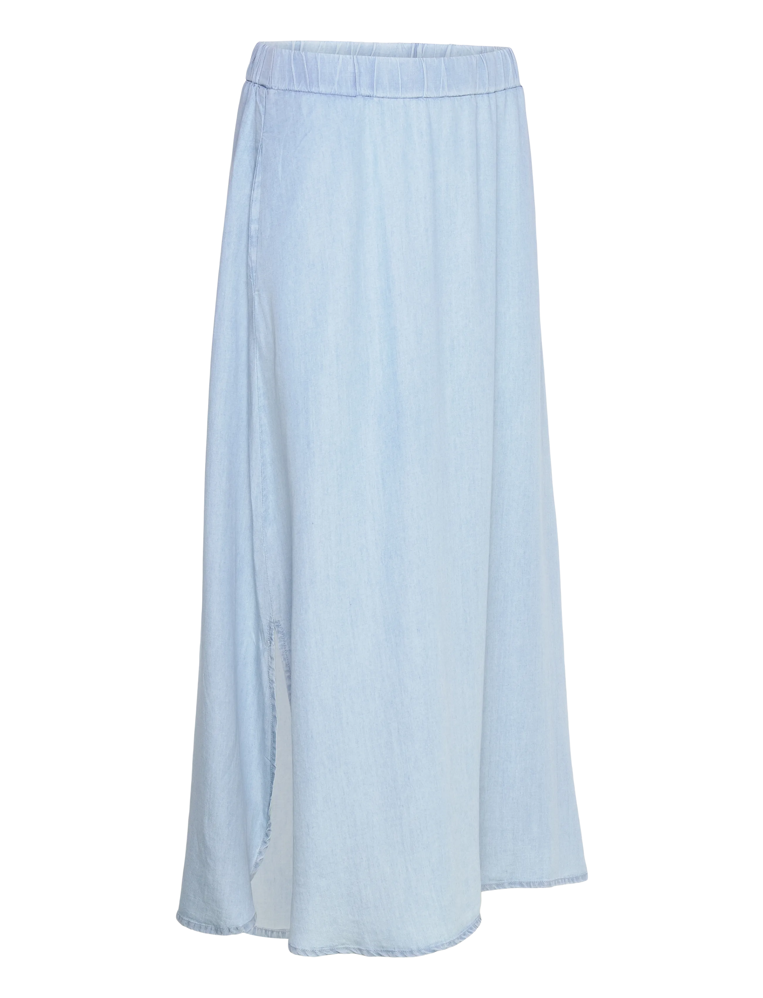 FREE/QUENT - FQCARLY-SKIRT - midi skirts - light blue denim - 2