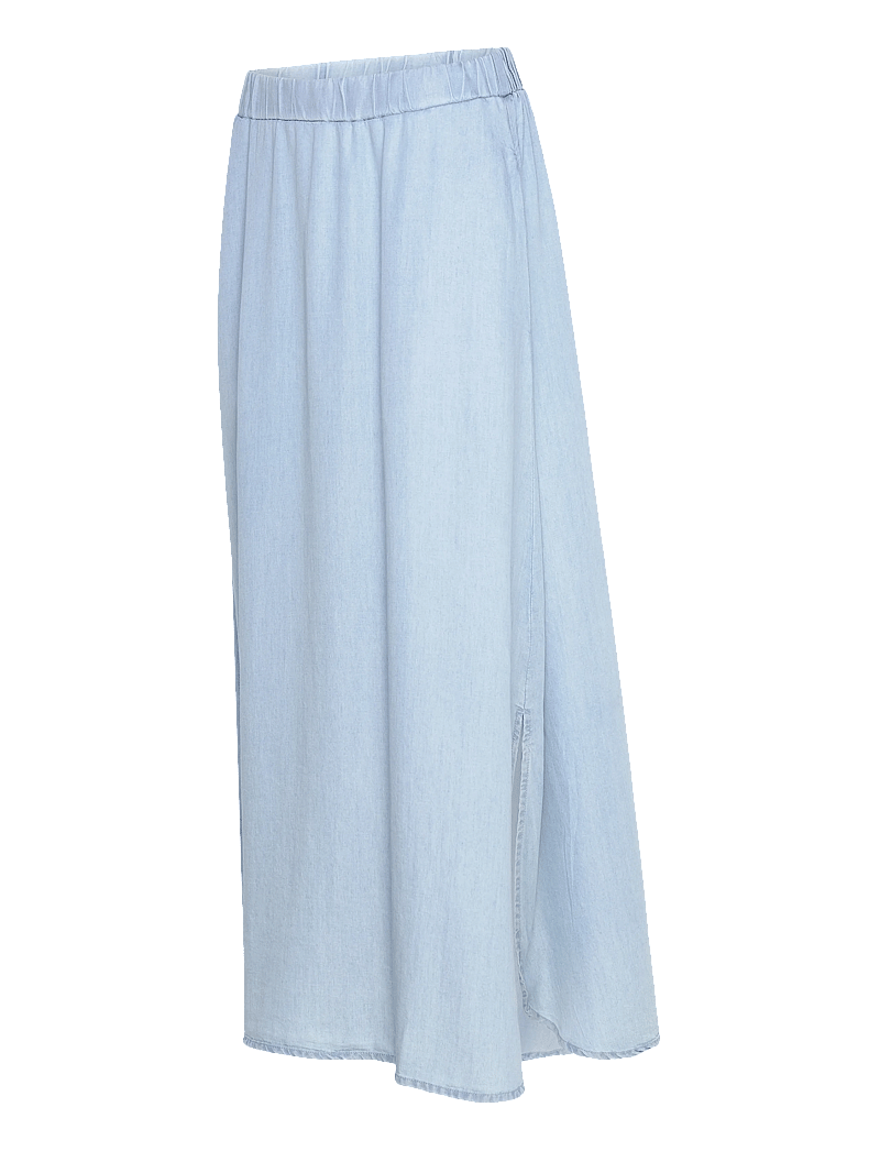 FREE/QUENT - FQCARLY-SKIRT - midiseelikud - light blue denim - 3