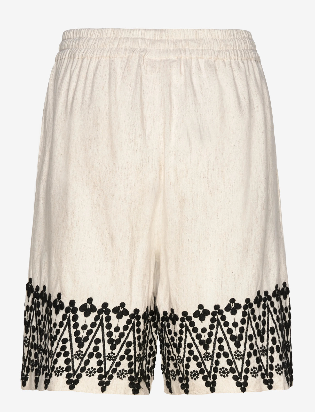 FREE/QUENT - FQLINUS-SHORTS - lühikesed vabaajapüksid - moonbeam w. black - 2