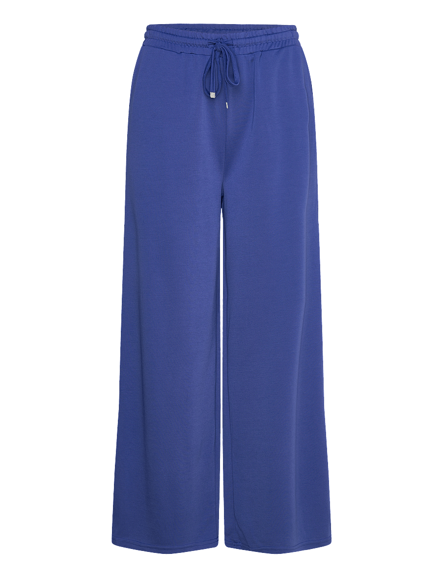 FREE/QUENT - Pants from Freequent in a soft material. The pants have a simple silhouette with - dressipüksid - deep ultramarine - 1