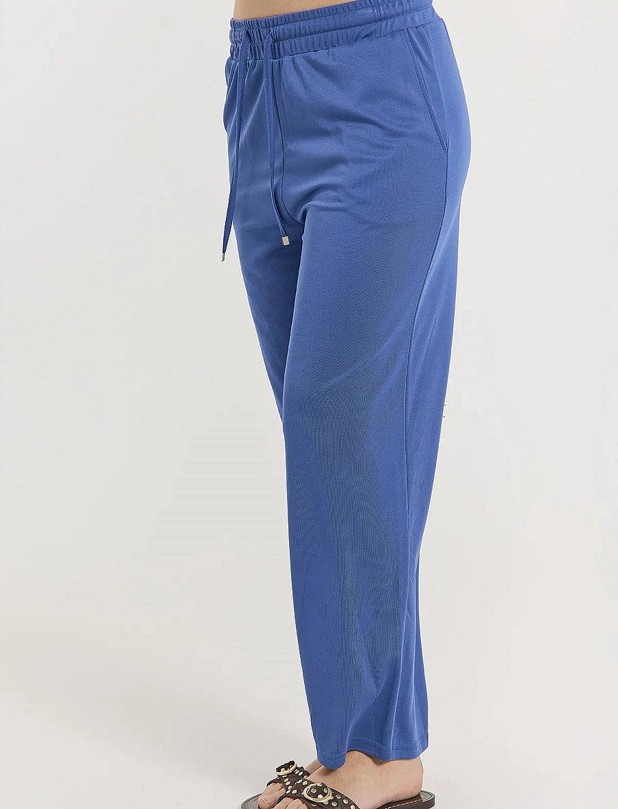 FREE/QUENT - Pants from Freequent in a soft material. The pants have a simple silhouette with - dressipüksid - deep ultramarine - 3
