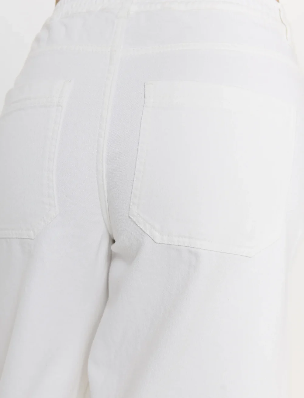 FREE/QUENT - Shorts  - lühikesed teksapüksid - brilliant white - 4