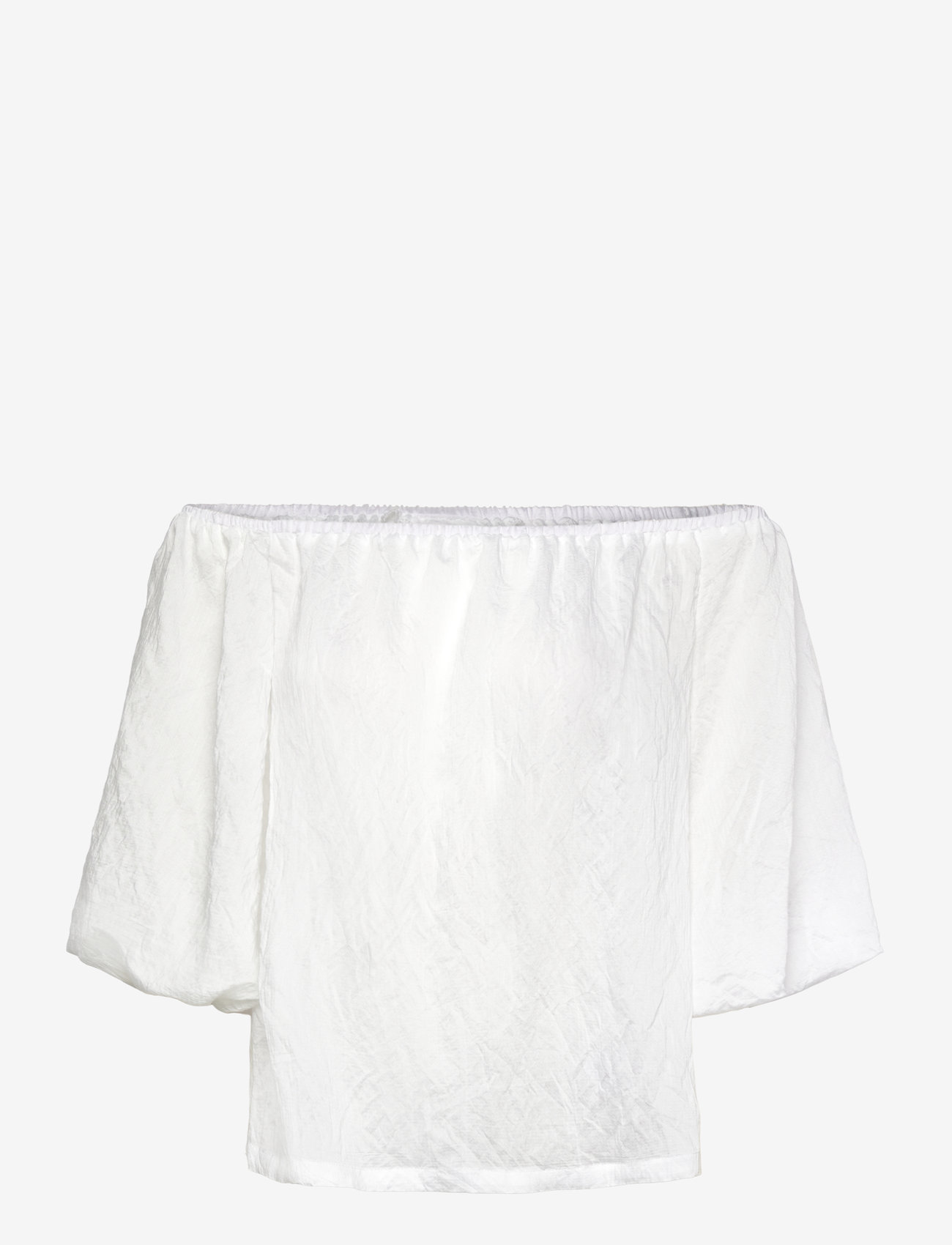 FREE/QUENT - Off-shoulder blouse  - kortærmede bluser - star off-white - 1