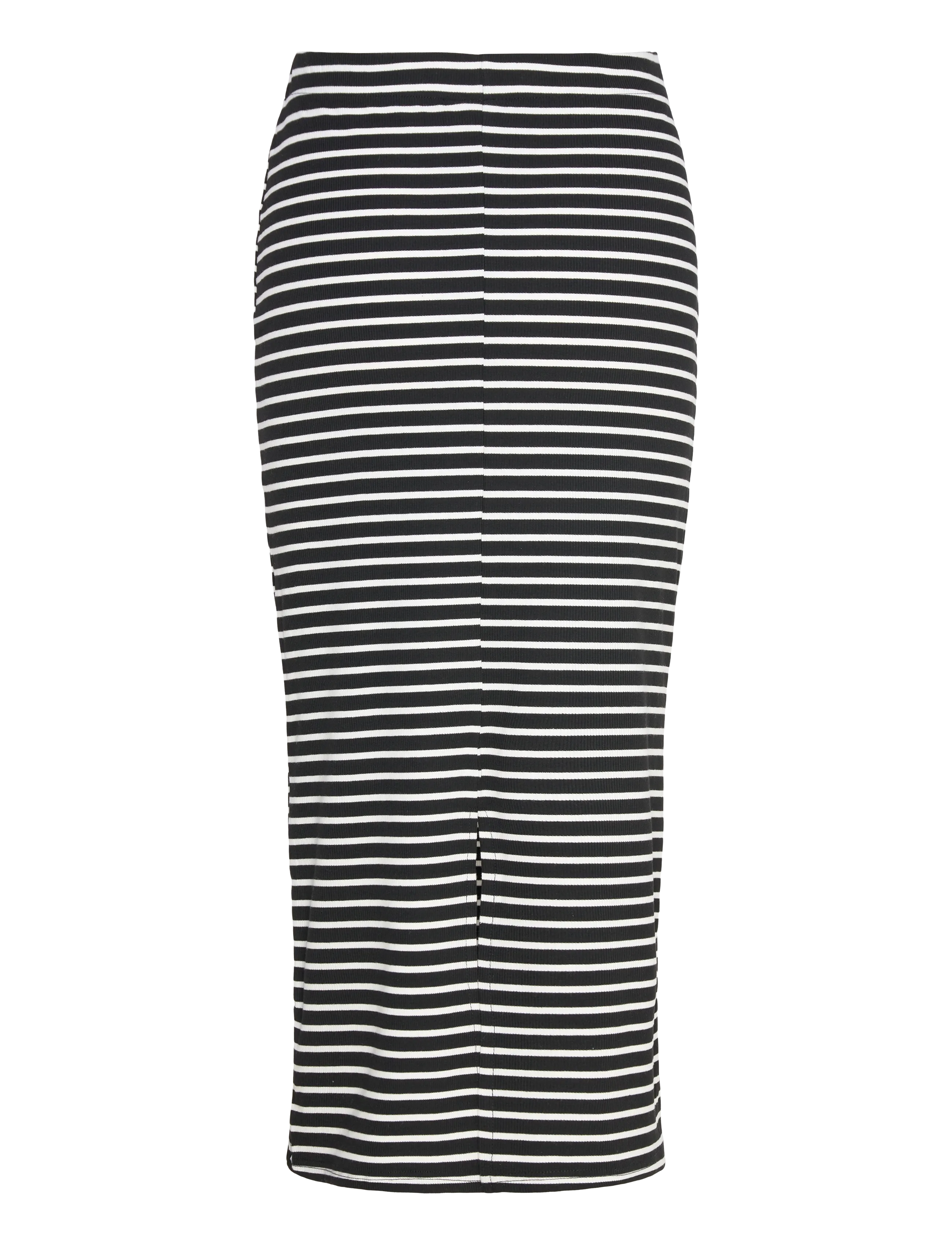 FREE/QUENT - FQZIA-SKIRT - midi-röcke - black w. brilliant white - 2