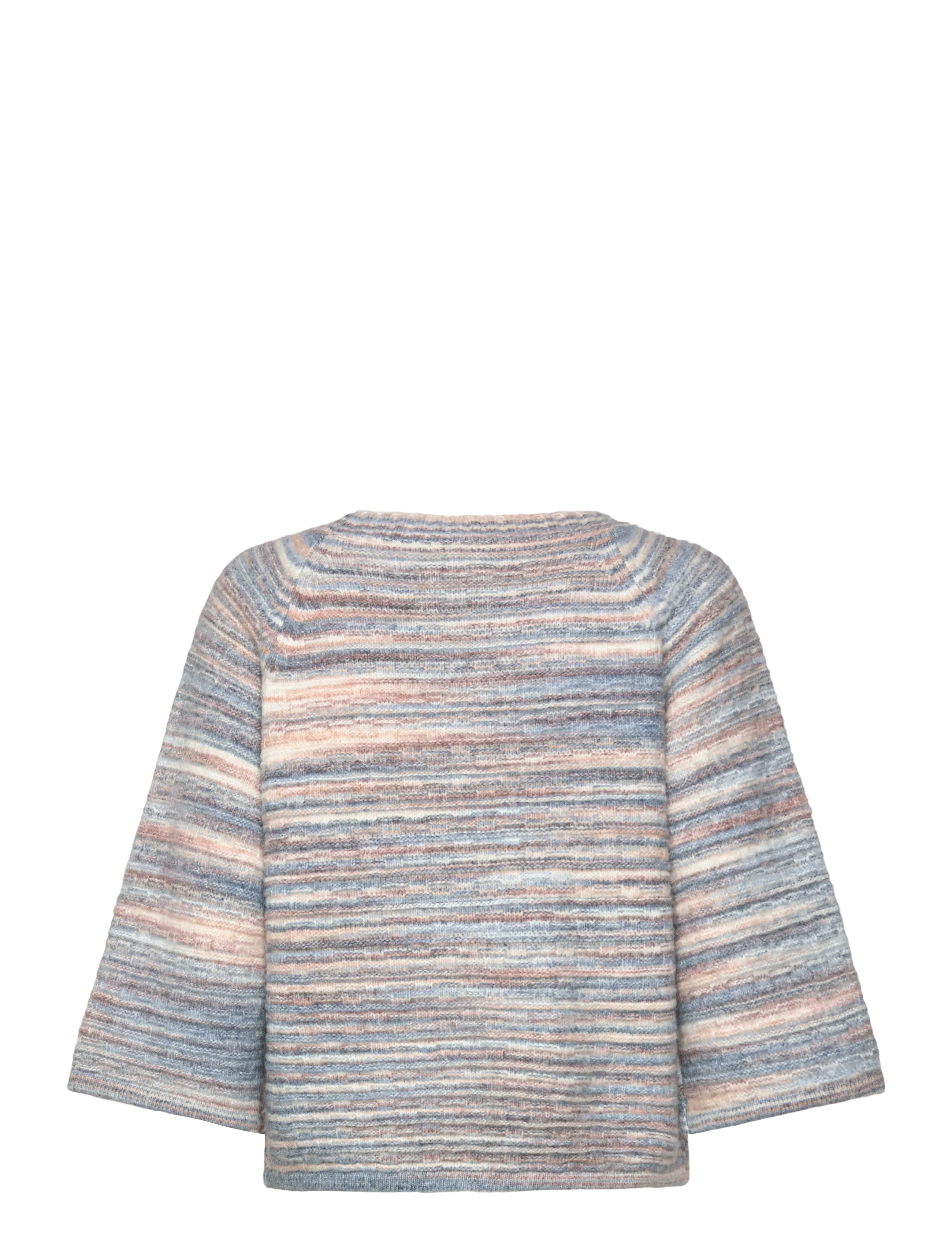 FREE/QUENT - Pullover - pullover - star off-white w. baby blue - 2
