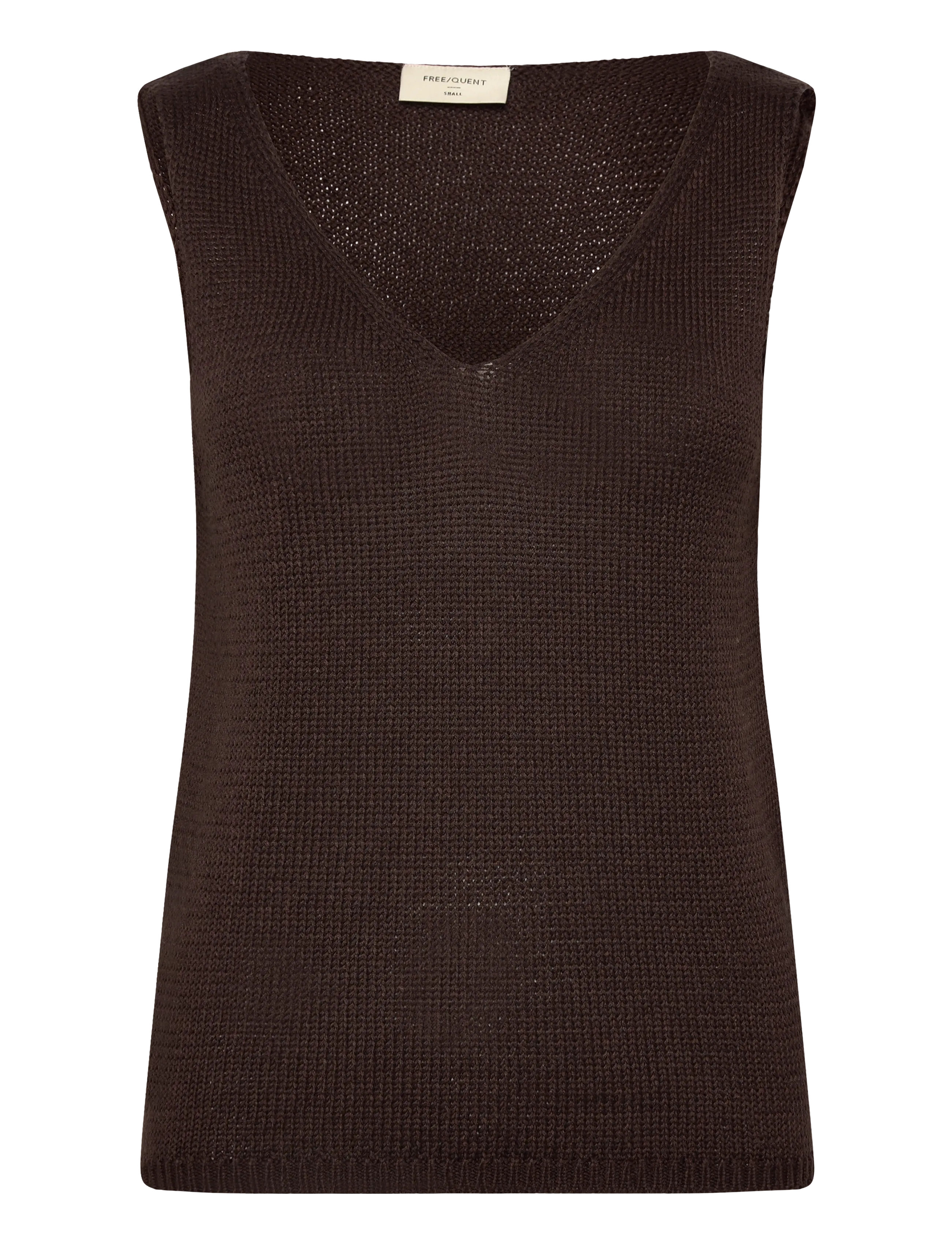FREE/QUENT FQGRSCALIVA-TOP - Vestid - COFFEE BEAN / brown