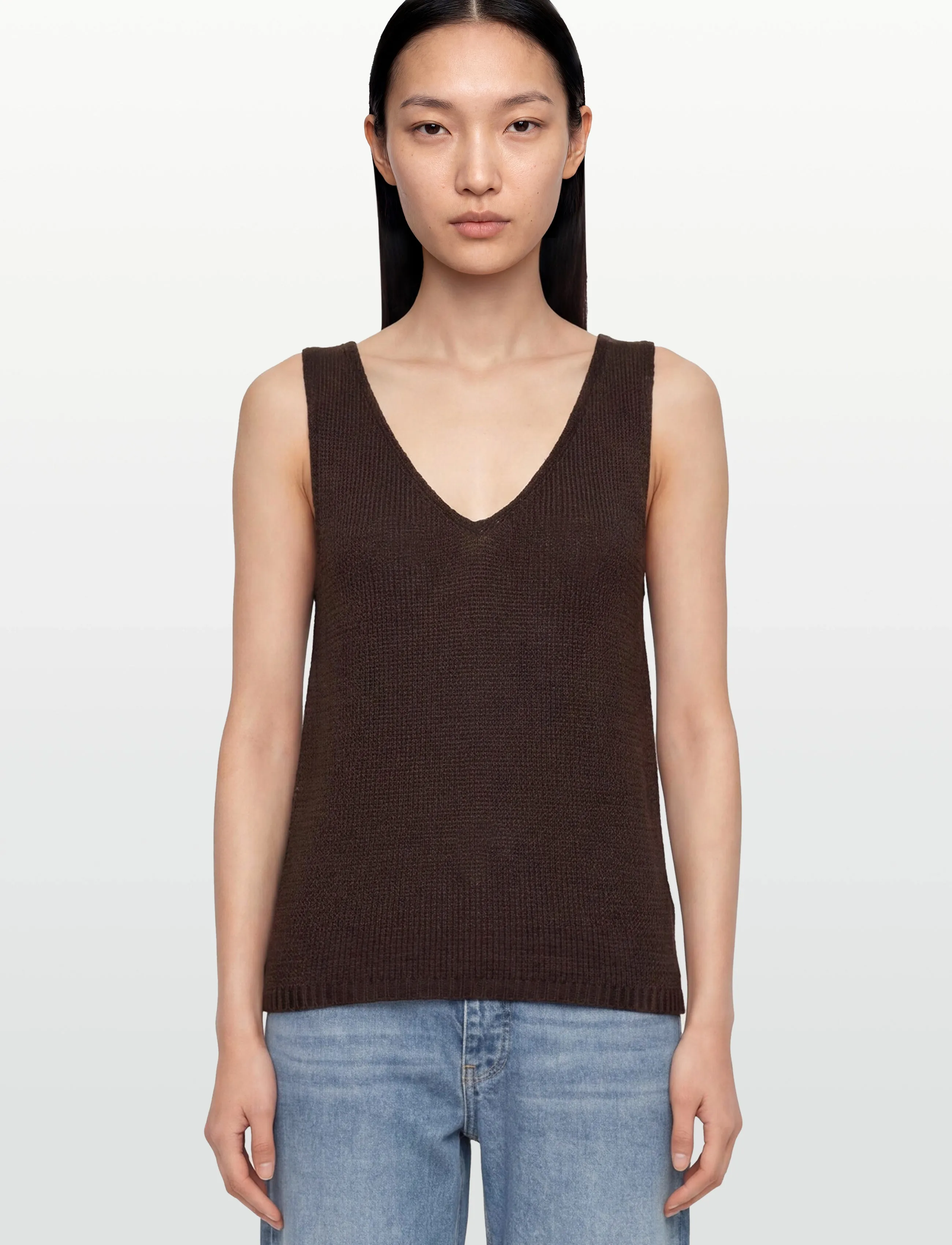 FREE/QUENT - FQGRSCALIVA-TOP - laveste priser - coffee bean - 3