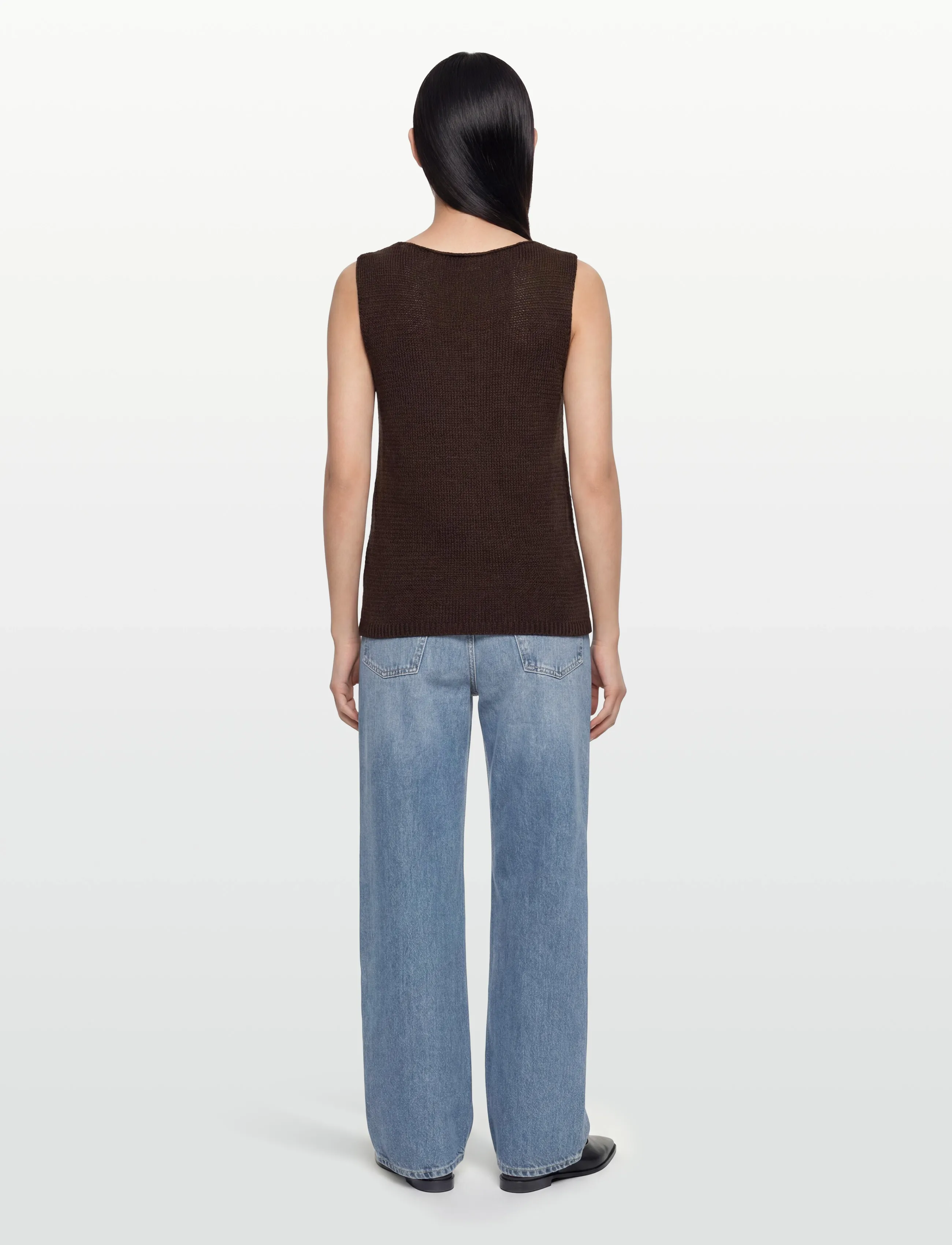 FREE/QUENT - FQGRSCALIVA-TOP - laveste priser - coffee bean - 4