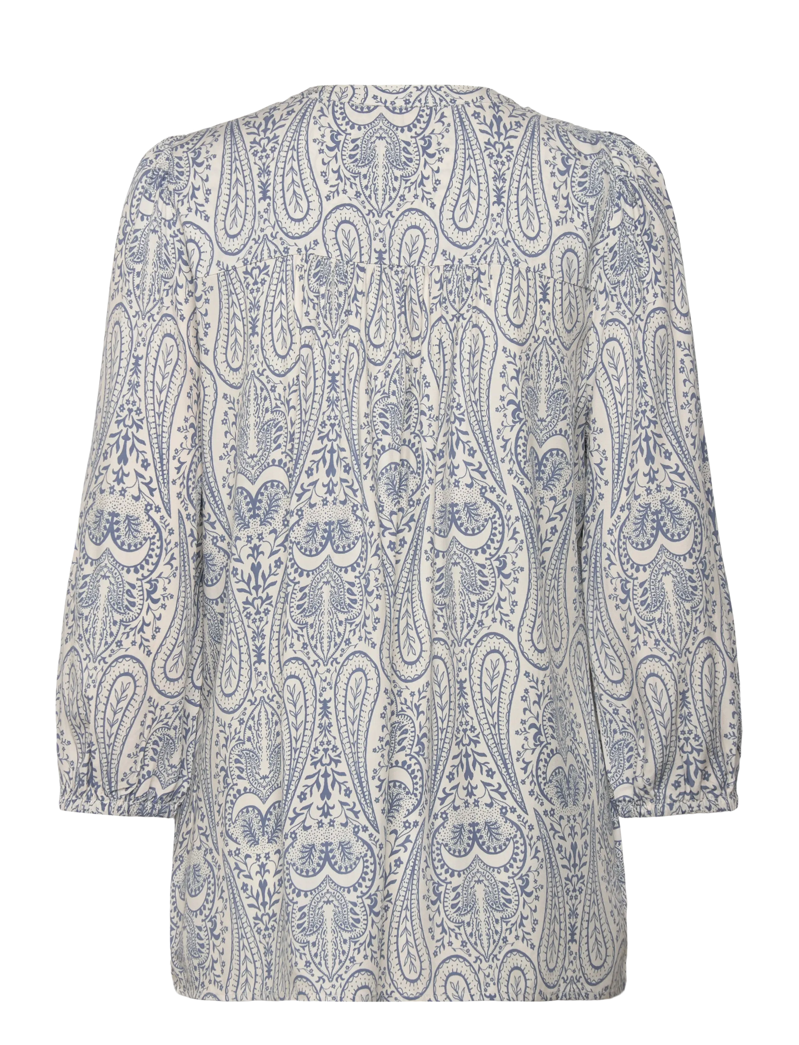 FREE/QUENT - Blouse - pitkähihaiset puserot - rainy day w. vintage indigo - 2