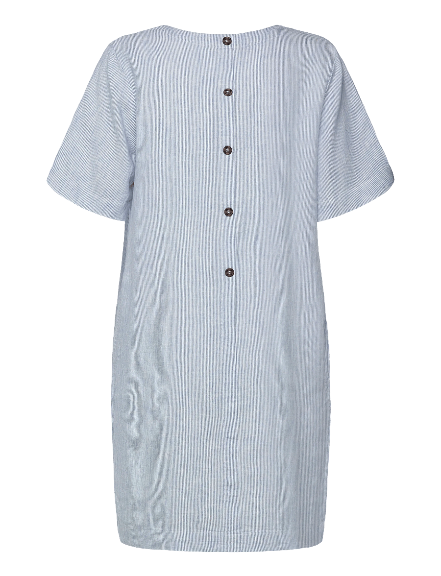 FREE/QUENT - FQLAVA-DRESS - t-shirtkjoler - ultramarine w. star off-white - 1