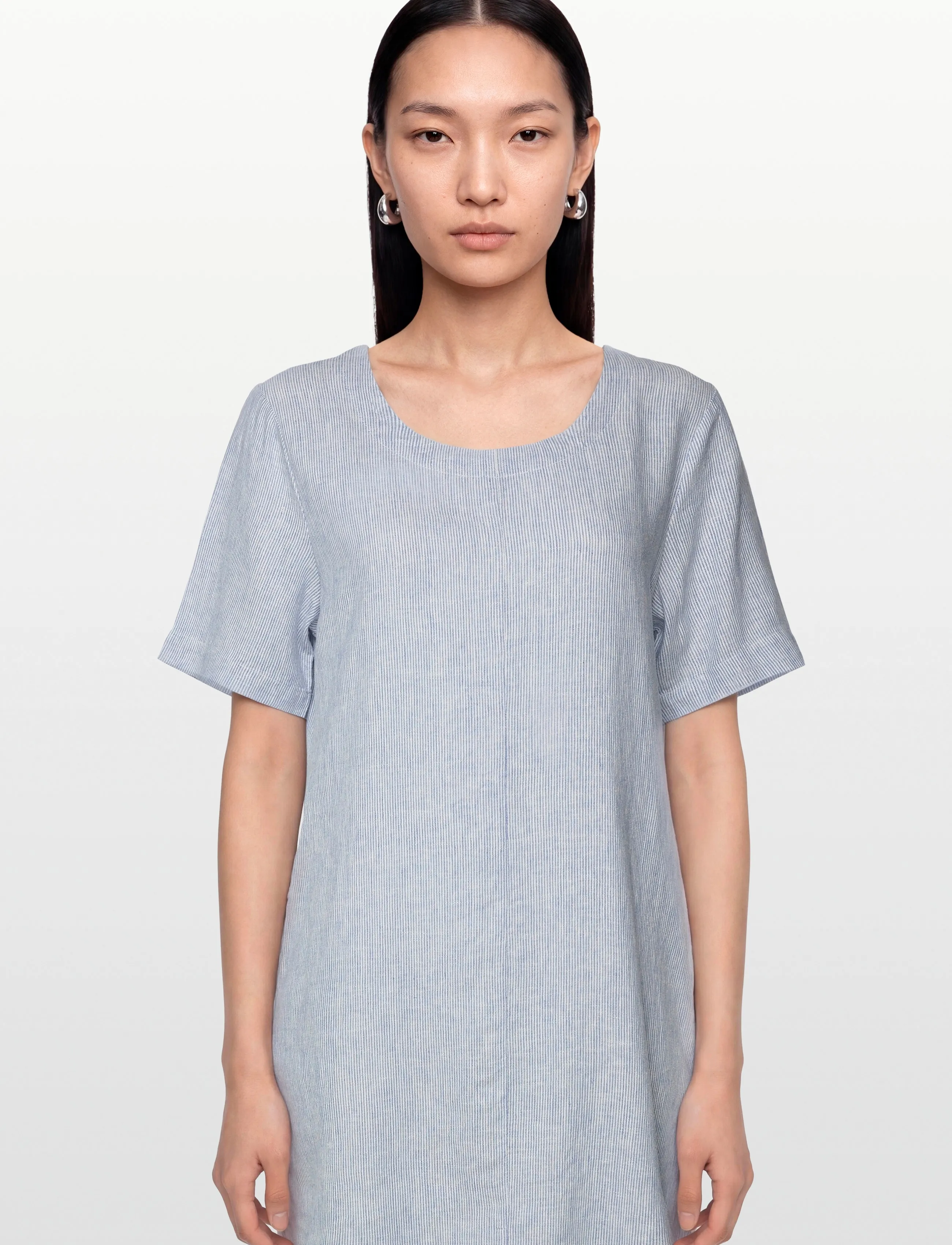FREE/QUENT - FQLAVA-DRESS - t-shirt dresses - ultramarine w. star off-white - 3