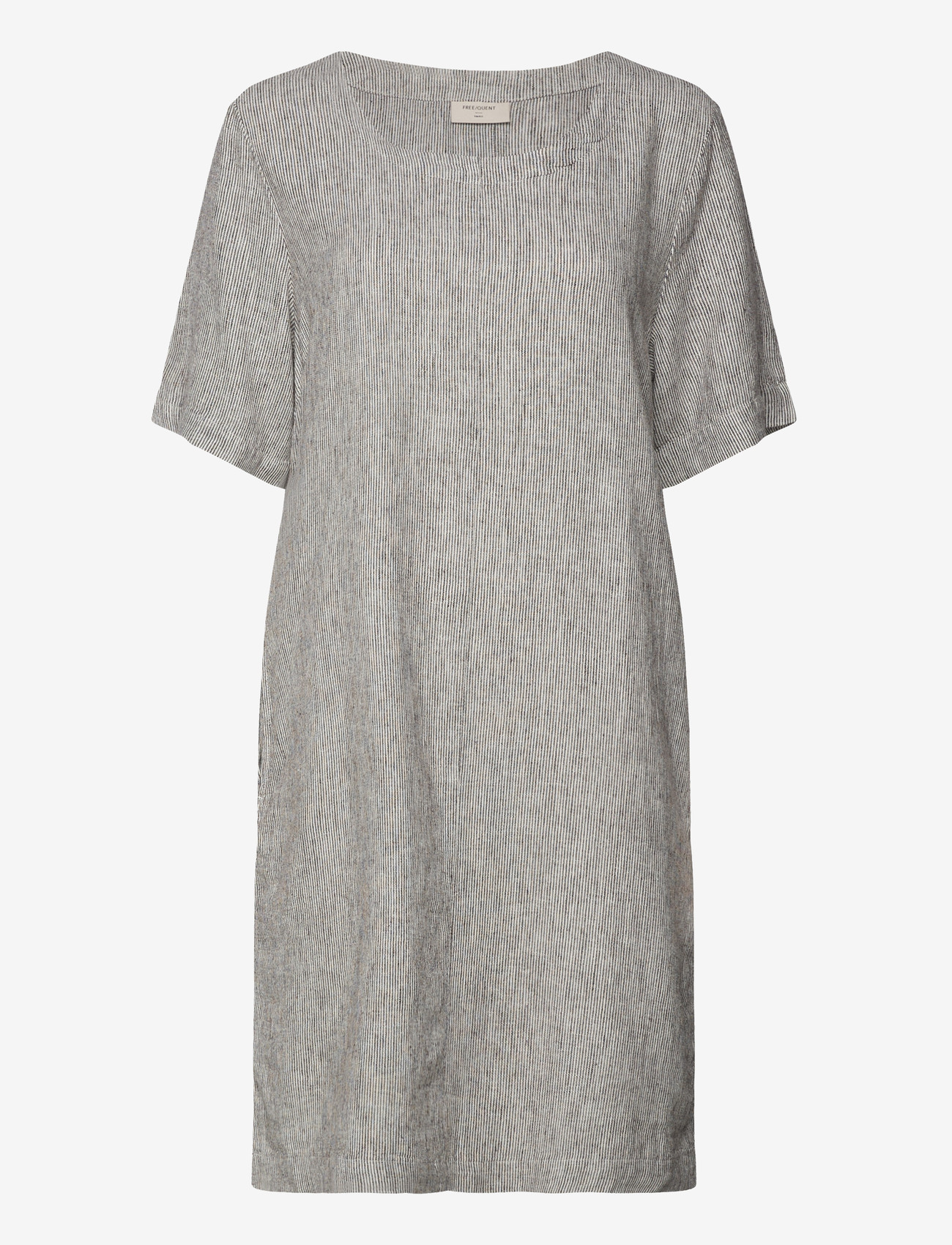 FREE/QUENT - FQLAVA-DRESS - t-shirtkjoler - coffee bean w. star off-white - 1