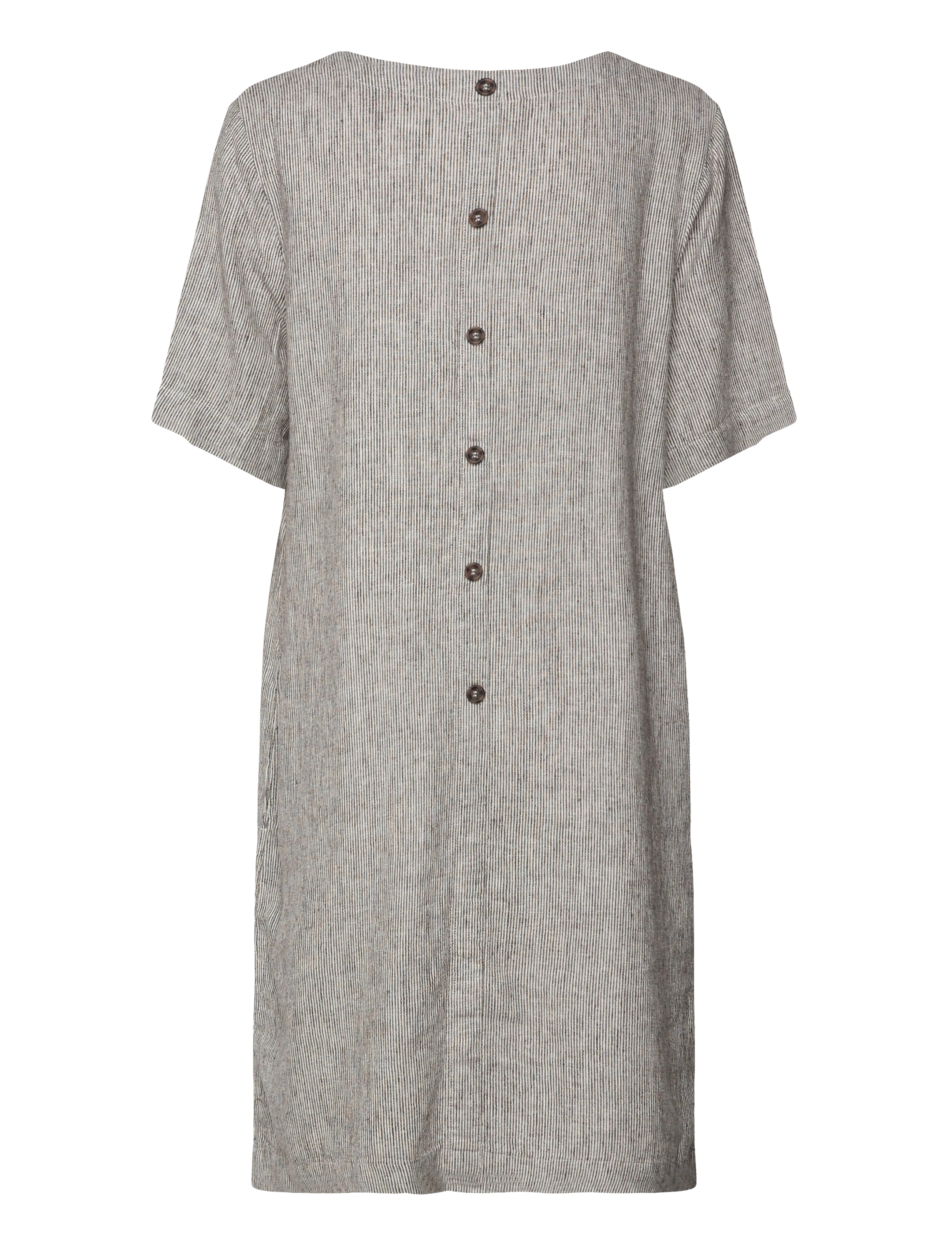 FREE/QUENT - FQLAVA-DRESS - t-shirtklänningar - coffee bean w. star off-white - 2