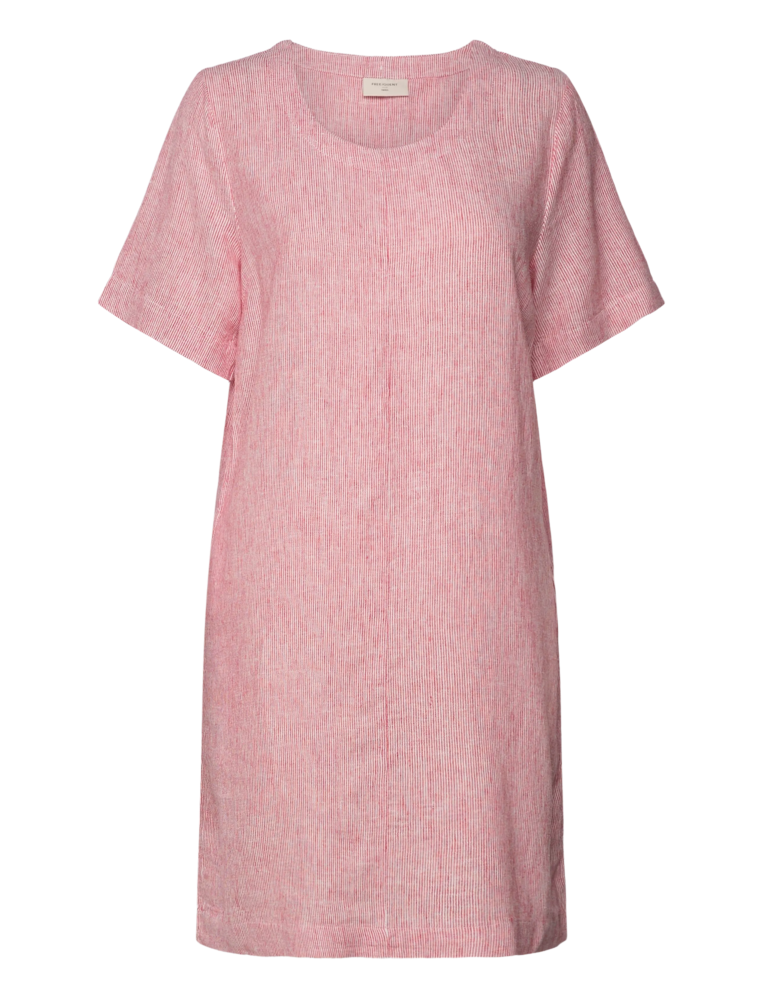 FREE/QUENT FQLAVA-DRESS - Dresses - TRUE RED W. STAR OFF-WHITE / red