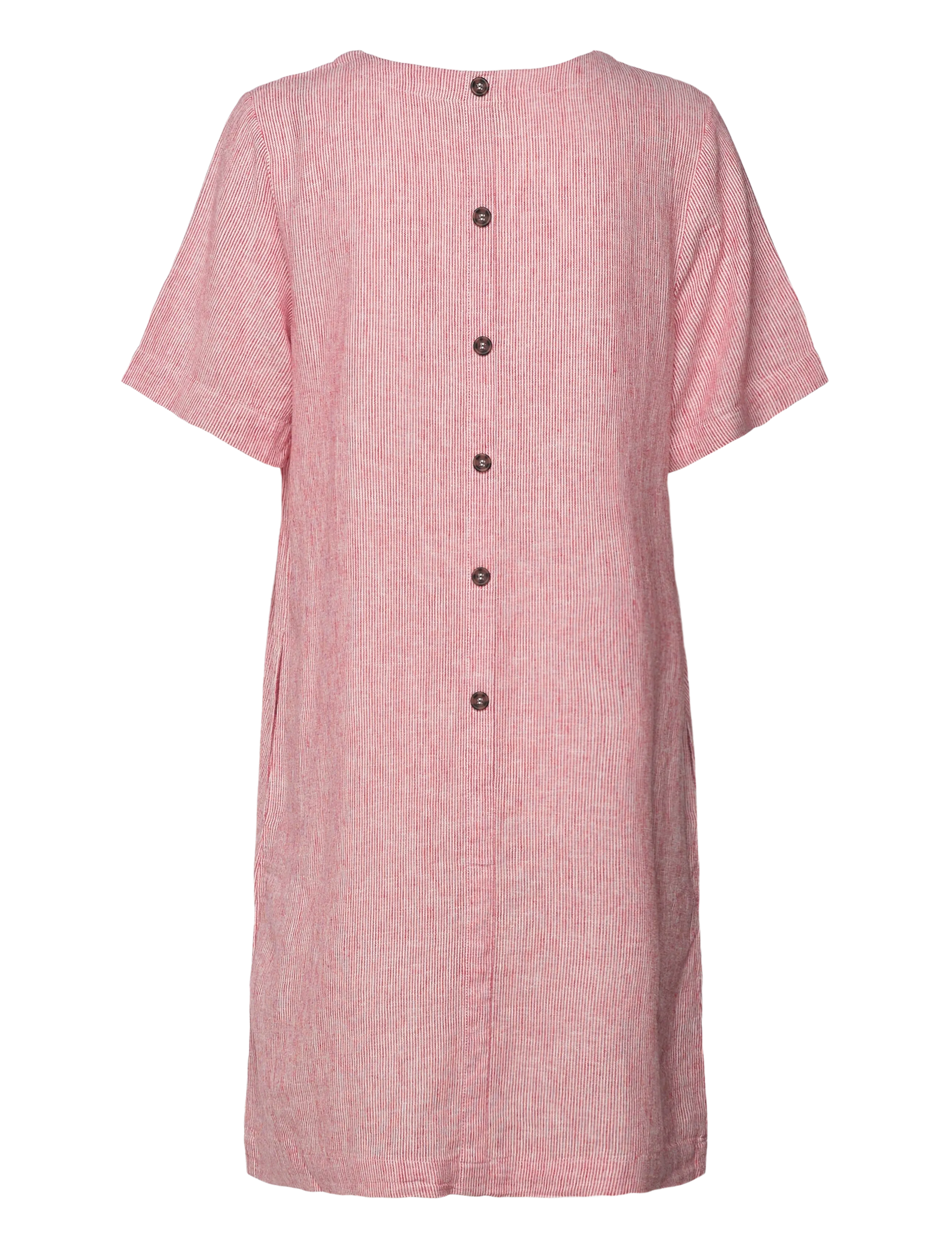 FREE/QUENT - FQLAVA-DRESS - sukienki koszulowe - true red w. star off-white - 1