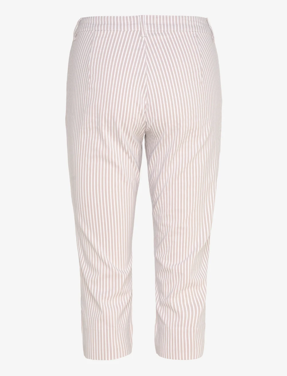 FREE/QUENT - Capri pants - capri bukser - simply taupe w. star off-white - 2