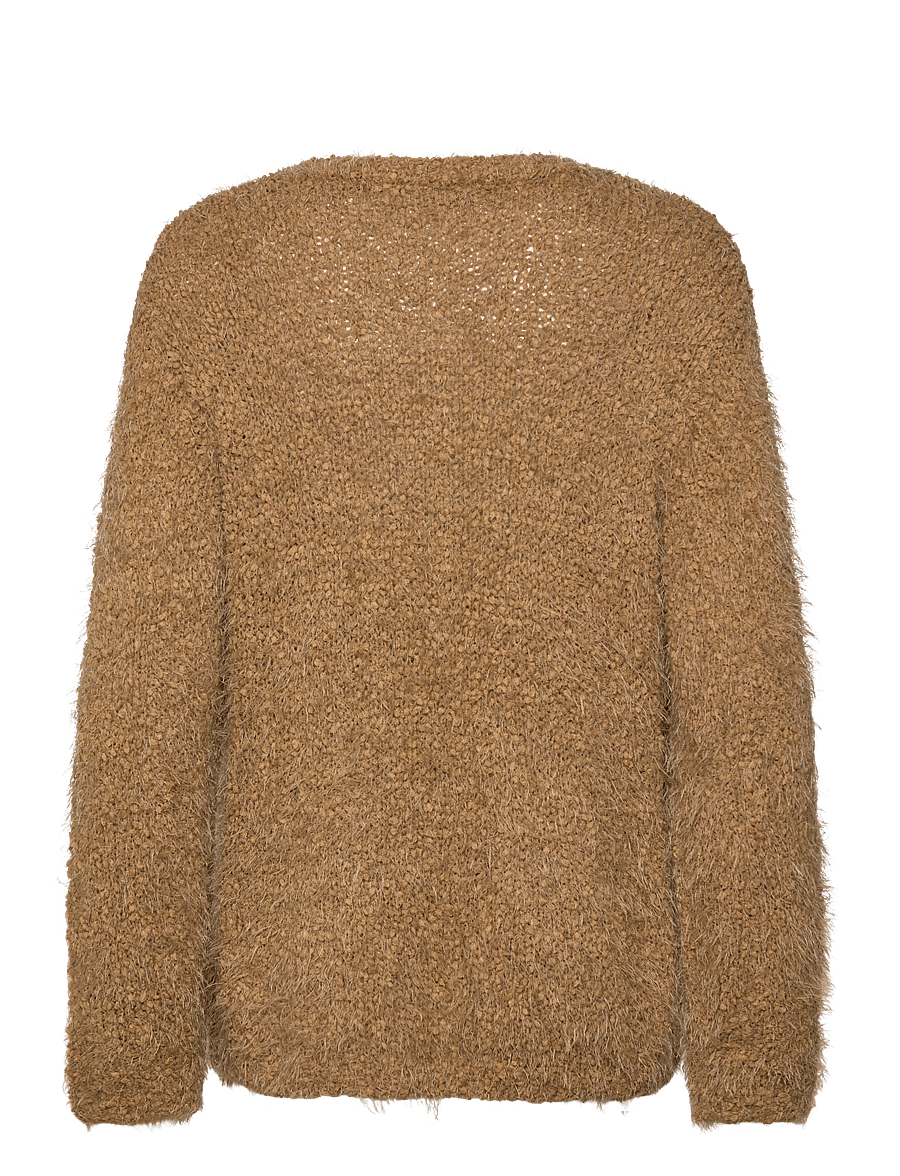 FREE/QUENT - Pullover from Freequent in a super soft material with a knitted texture. Moreove - pullover - antique bronze - 2