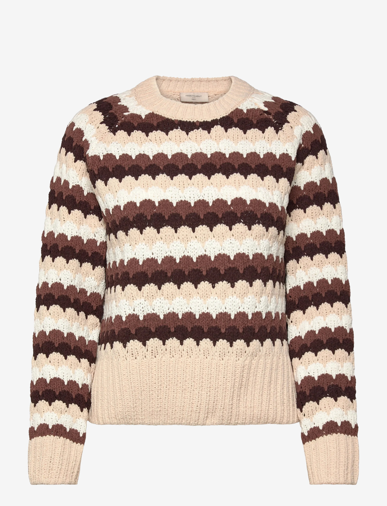 FREE/QUENT - FQNEZZY-PULLOVER - herbstliche kleidung - moonbeam w. coffee bean - 0