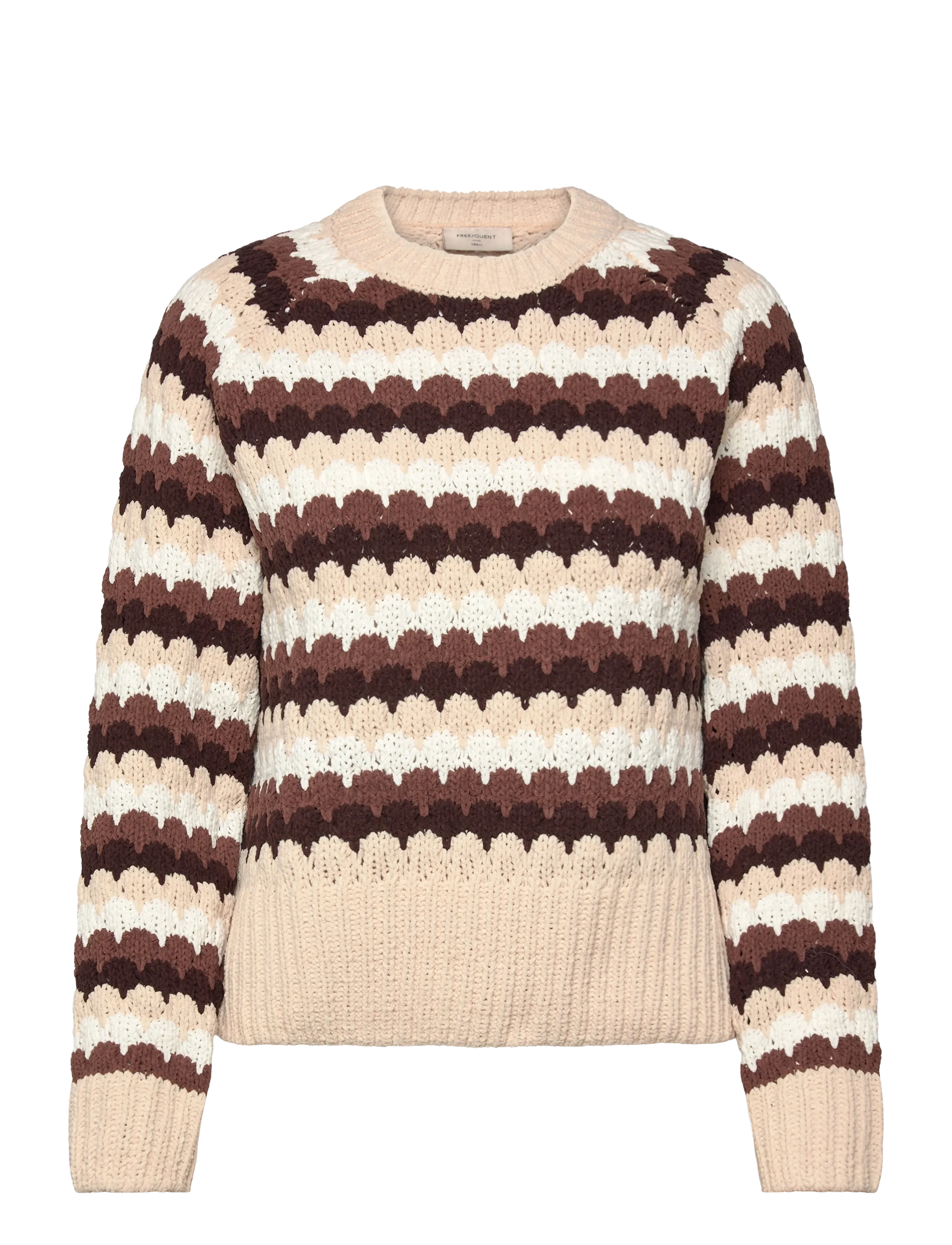 FQNEZZY-PULLOVER - MOONBEAM W. COFFEE BEAN