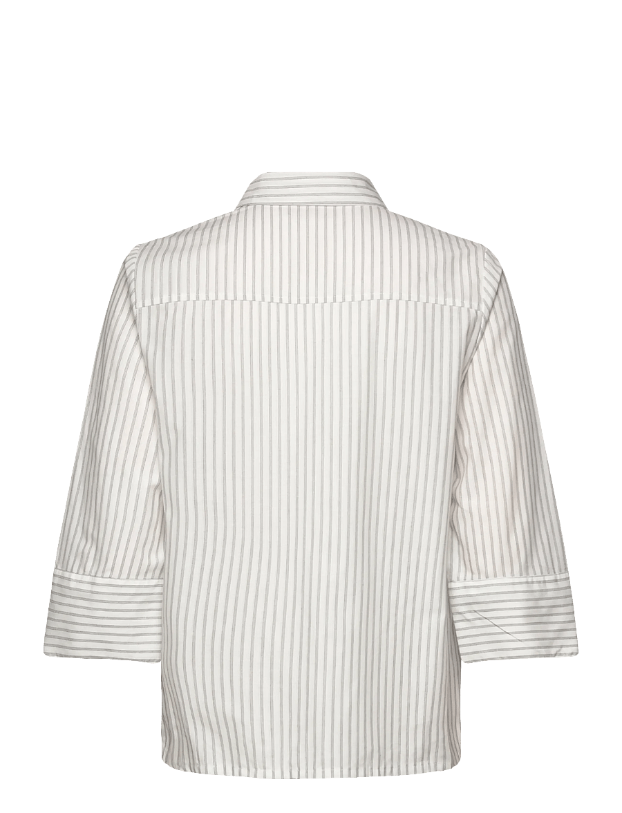 FREE/QUENT - Shirt - short-sleeved shirts - star off-white w. salute - 1