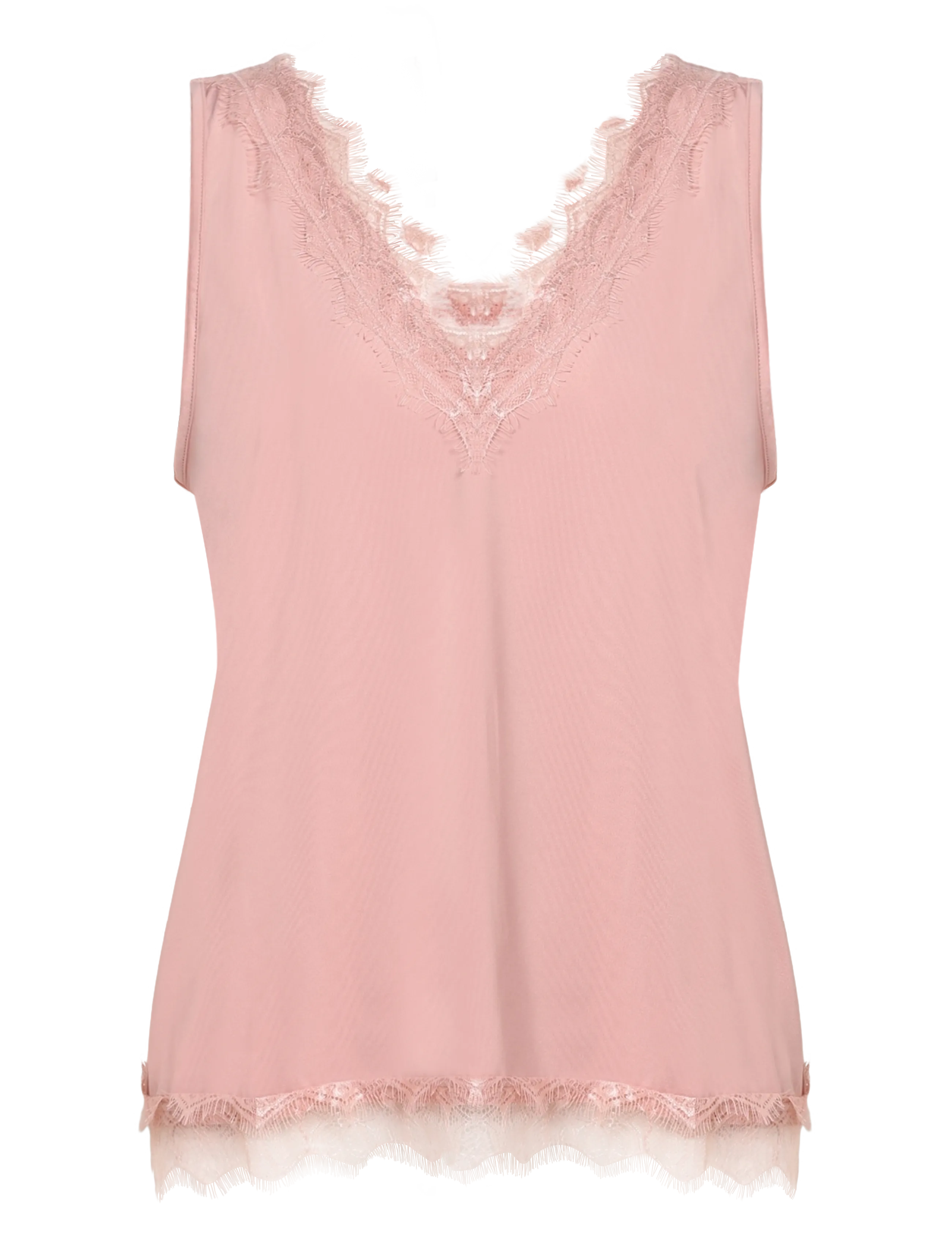 FREE/QUENT - FQBICCO-TOP - sleeveless tops - pale mauve - 1