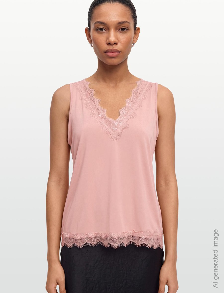 FREE/QUENT - FQBICCO-TOP - tanktops - pale mauve - 3
