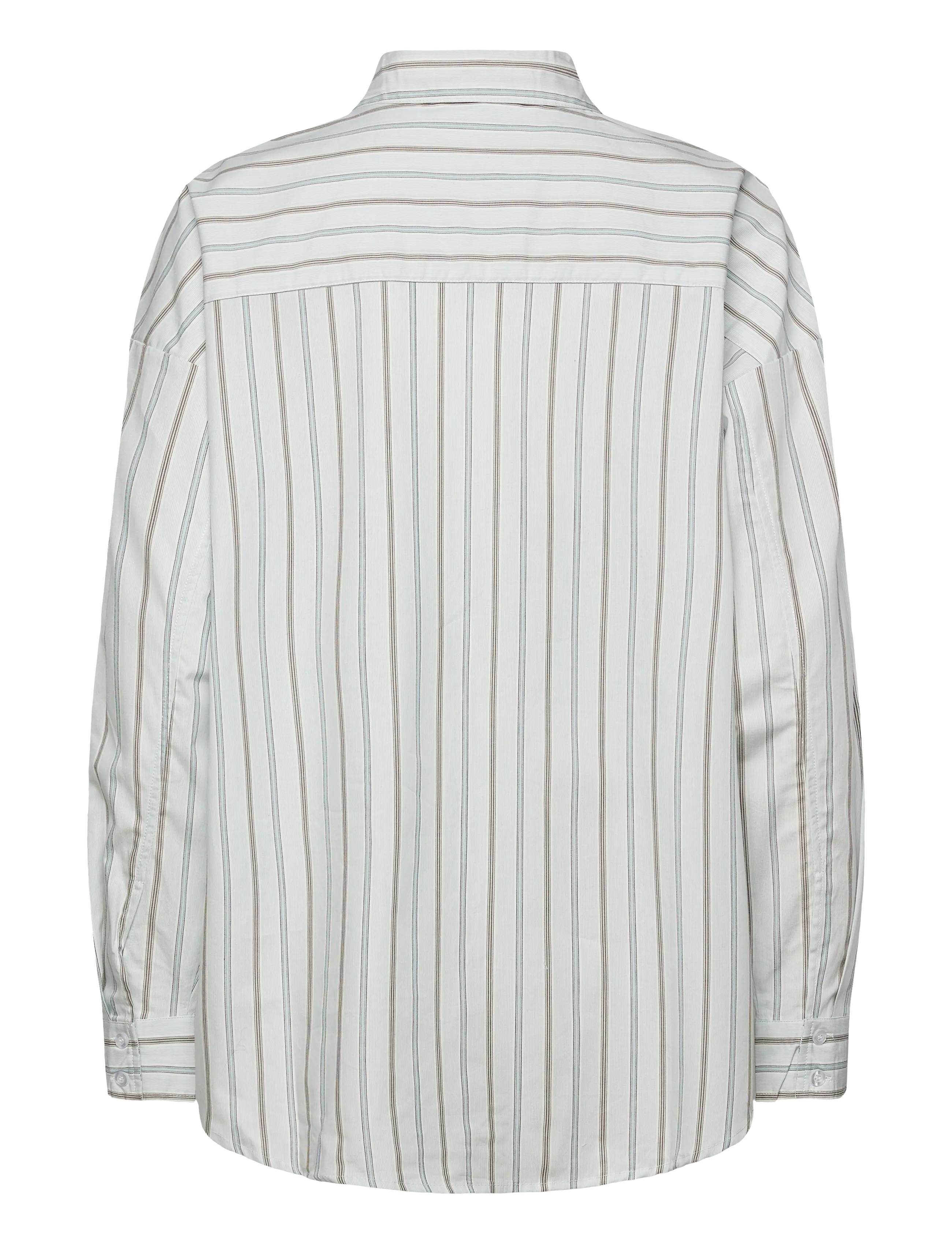 FREE/QUENT - FQERINA-SHIRT - långärmade skjortor - star off-white w. baby blue - 2