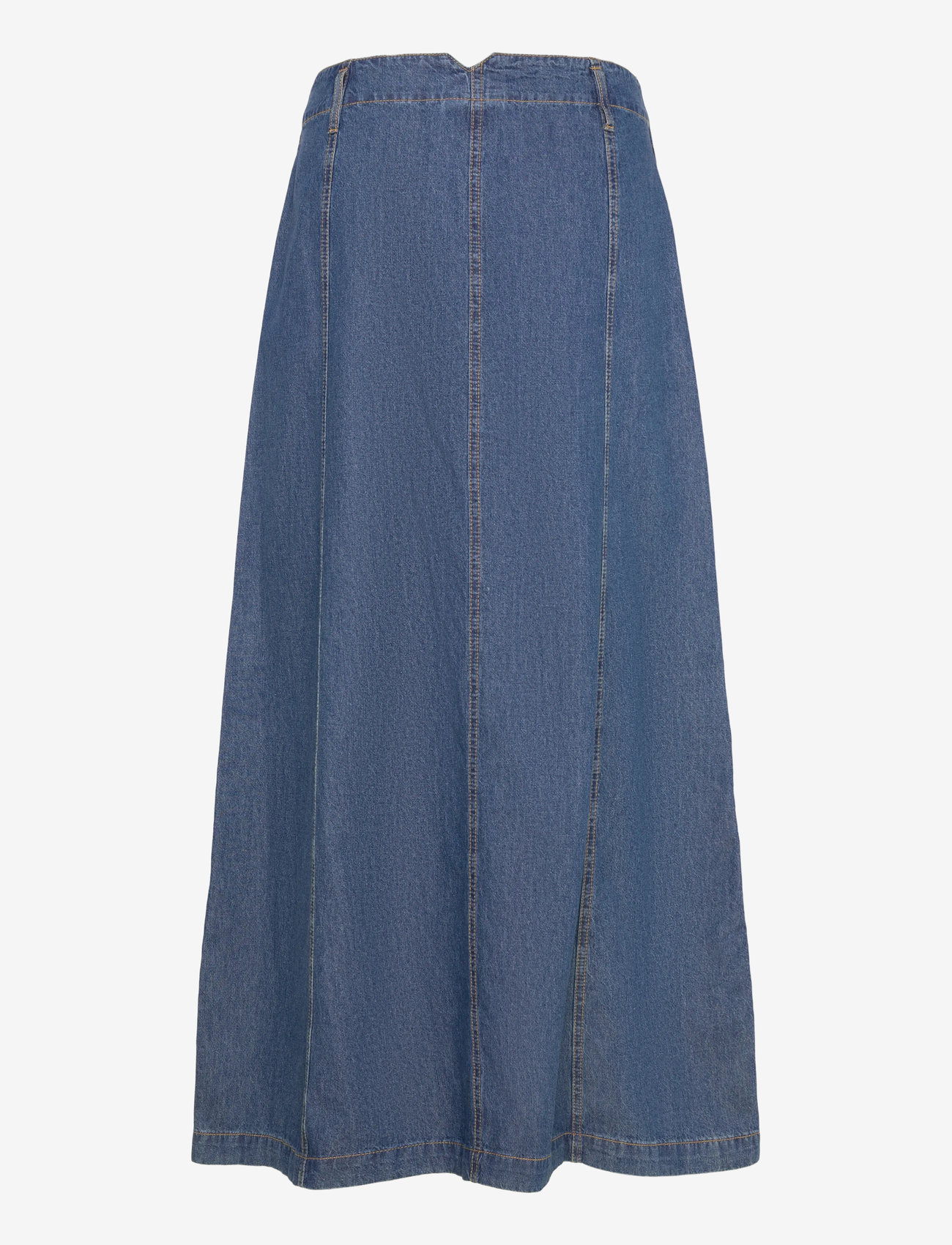 FREE/QUENT - FQLISEA-SKIRT - jeanskjolar - medium blue denim - 2