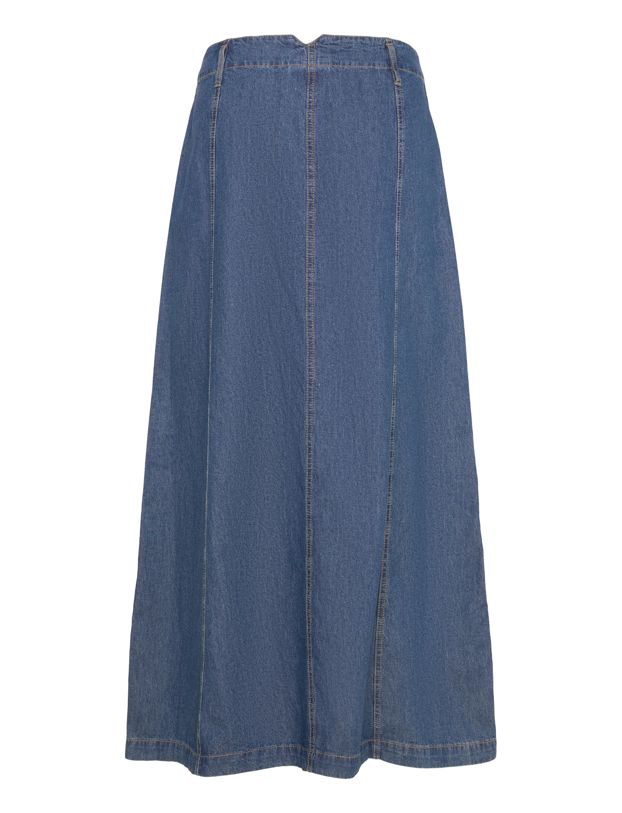 FREE/QUENT - FQLISEA-SKIRT - jupes en jeans - medium blue denim - 2